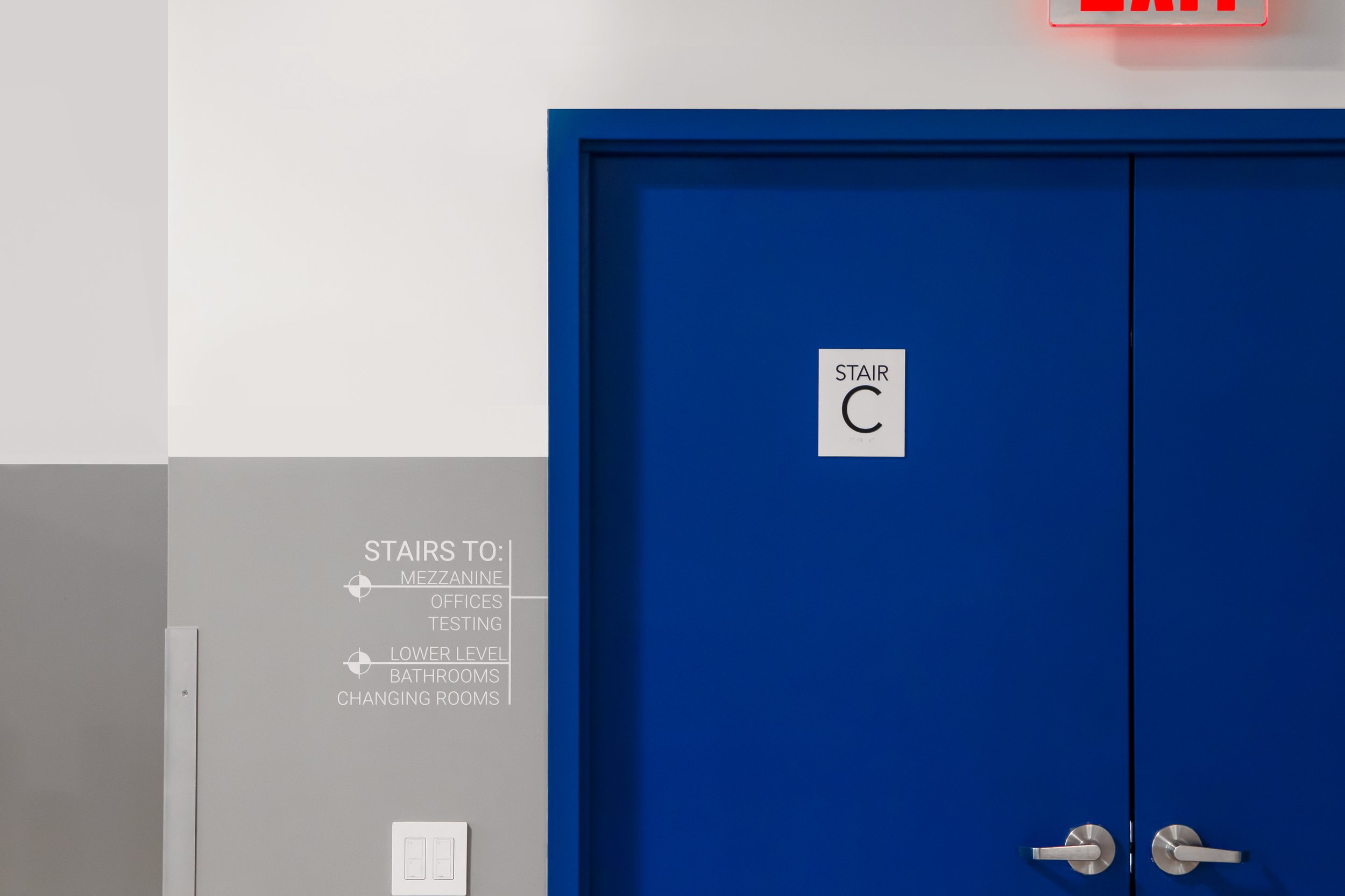 Firm: Taylor Viazzo Architects.
Role: Wayfinding Design, Photography & Staging