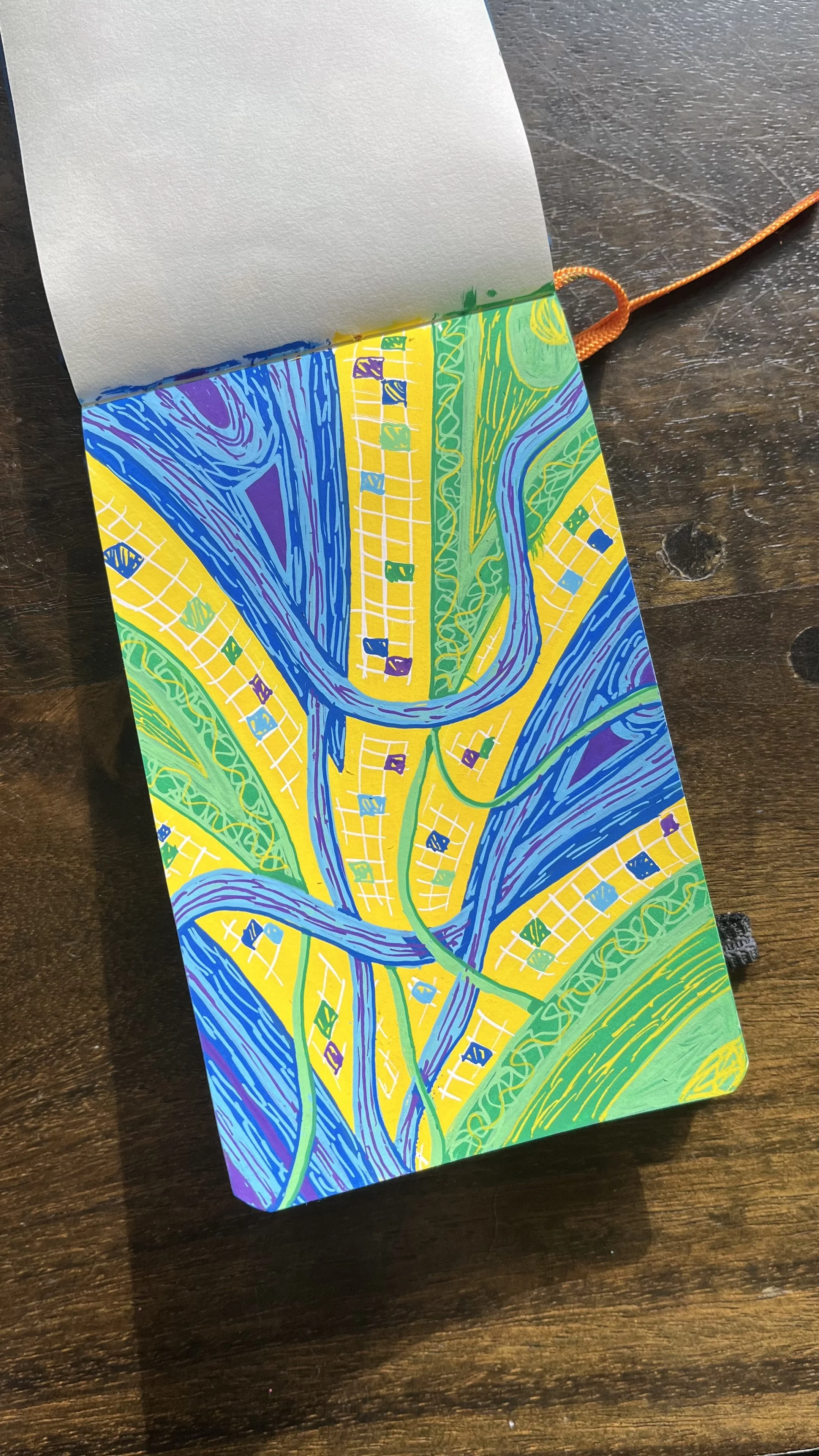 Notebook Sketchbook illustration surface pattern design abstract