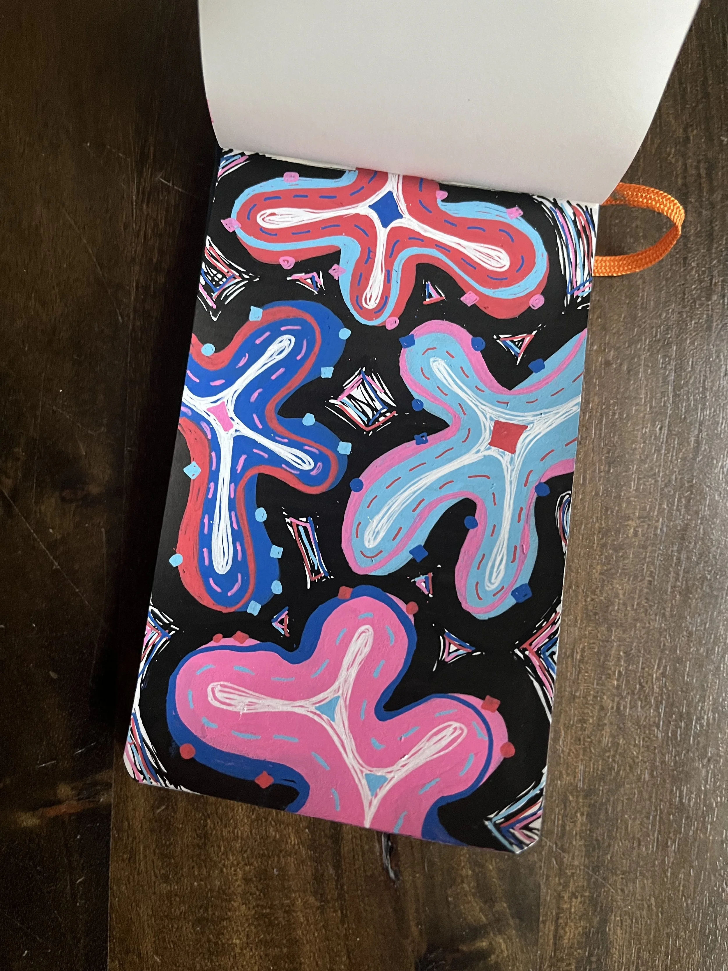 Notebook Sketchbook illustration surface pattern design flowers