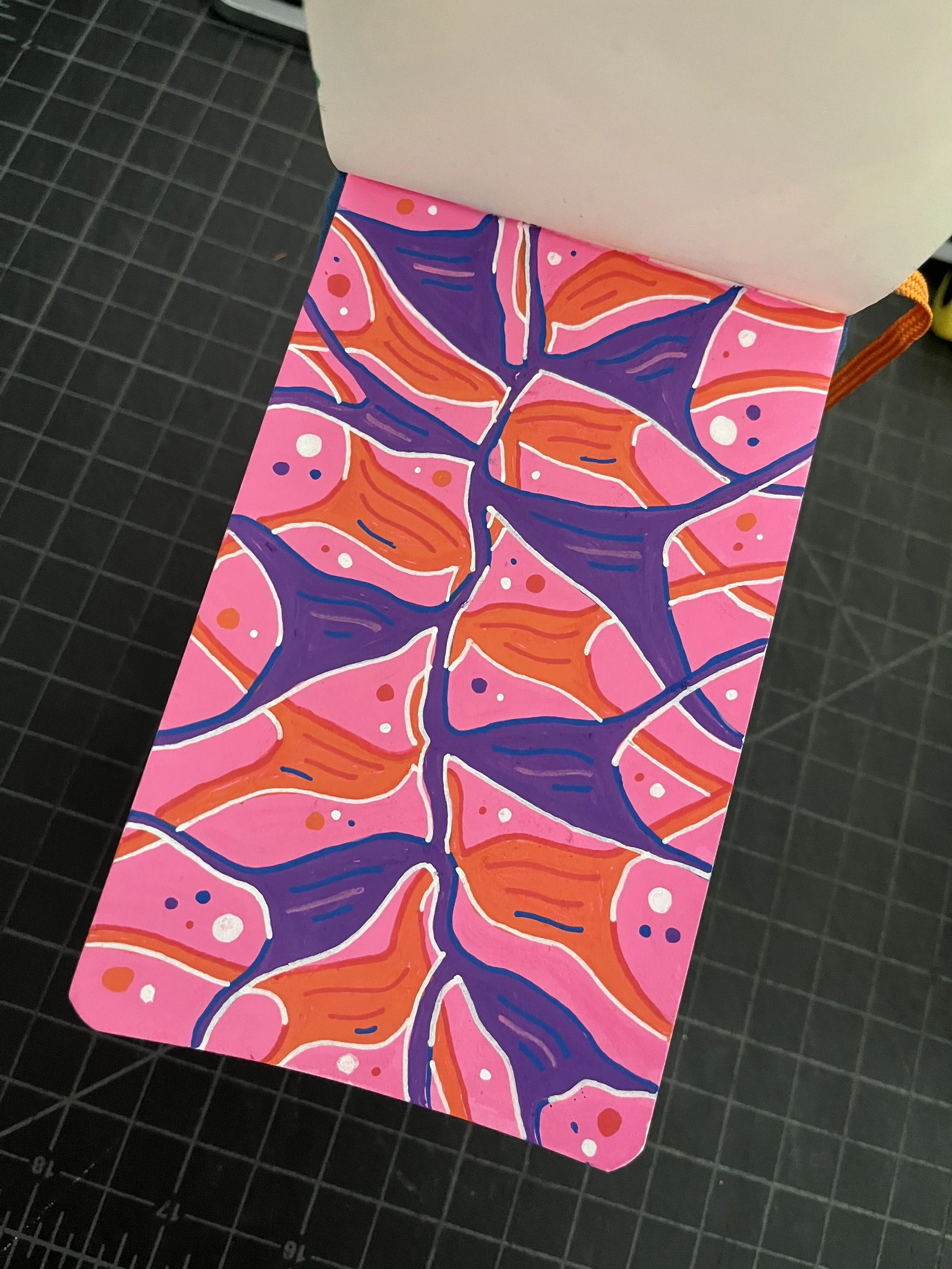 Notebook Sketchbook illustration surface pattern design vessels