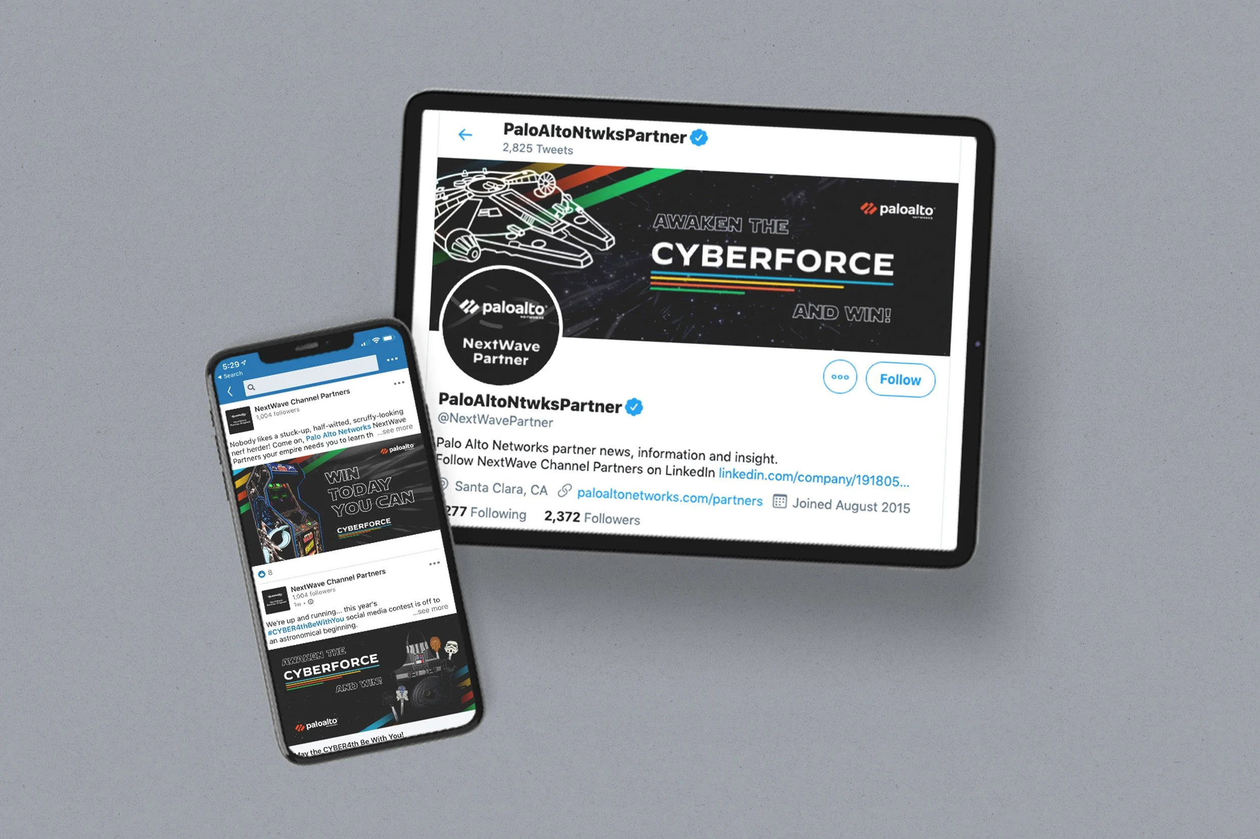 May the 4th social media contest graphics