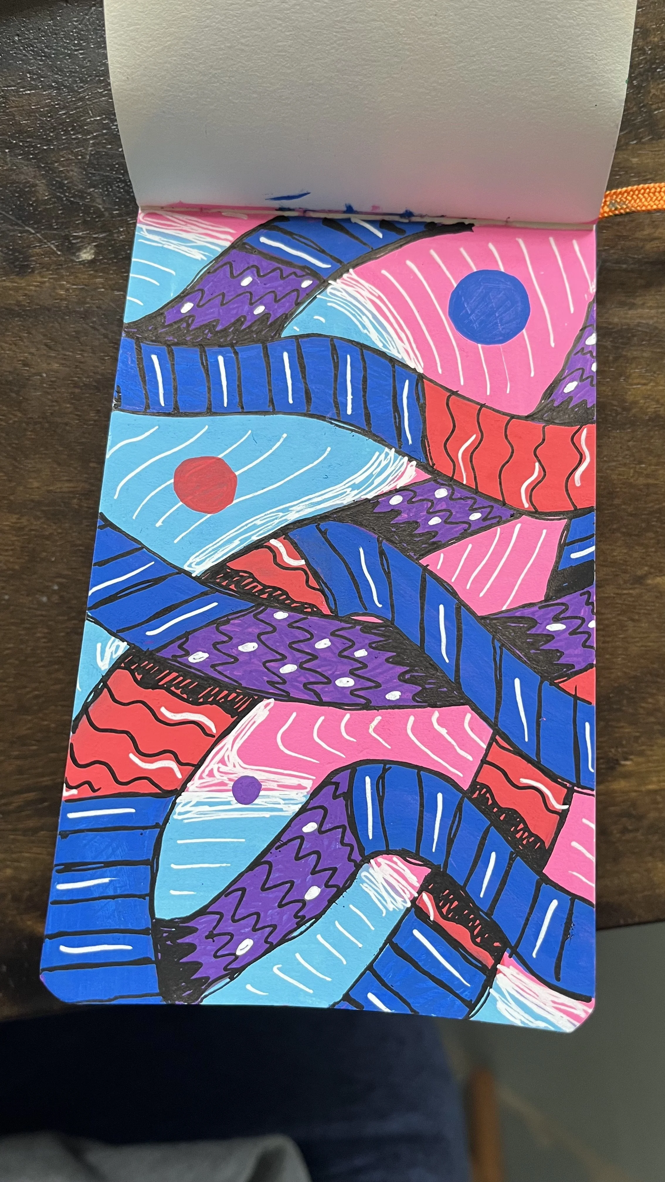 Notebook Sketchbook illustration surface pattern design snakes