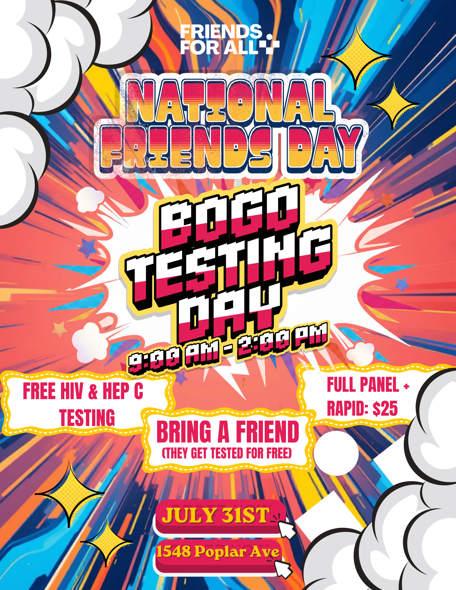 Friends bogo day