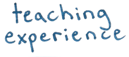 Teaching Experience