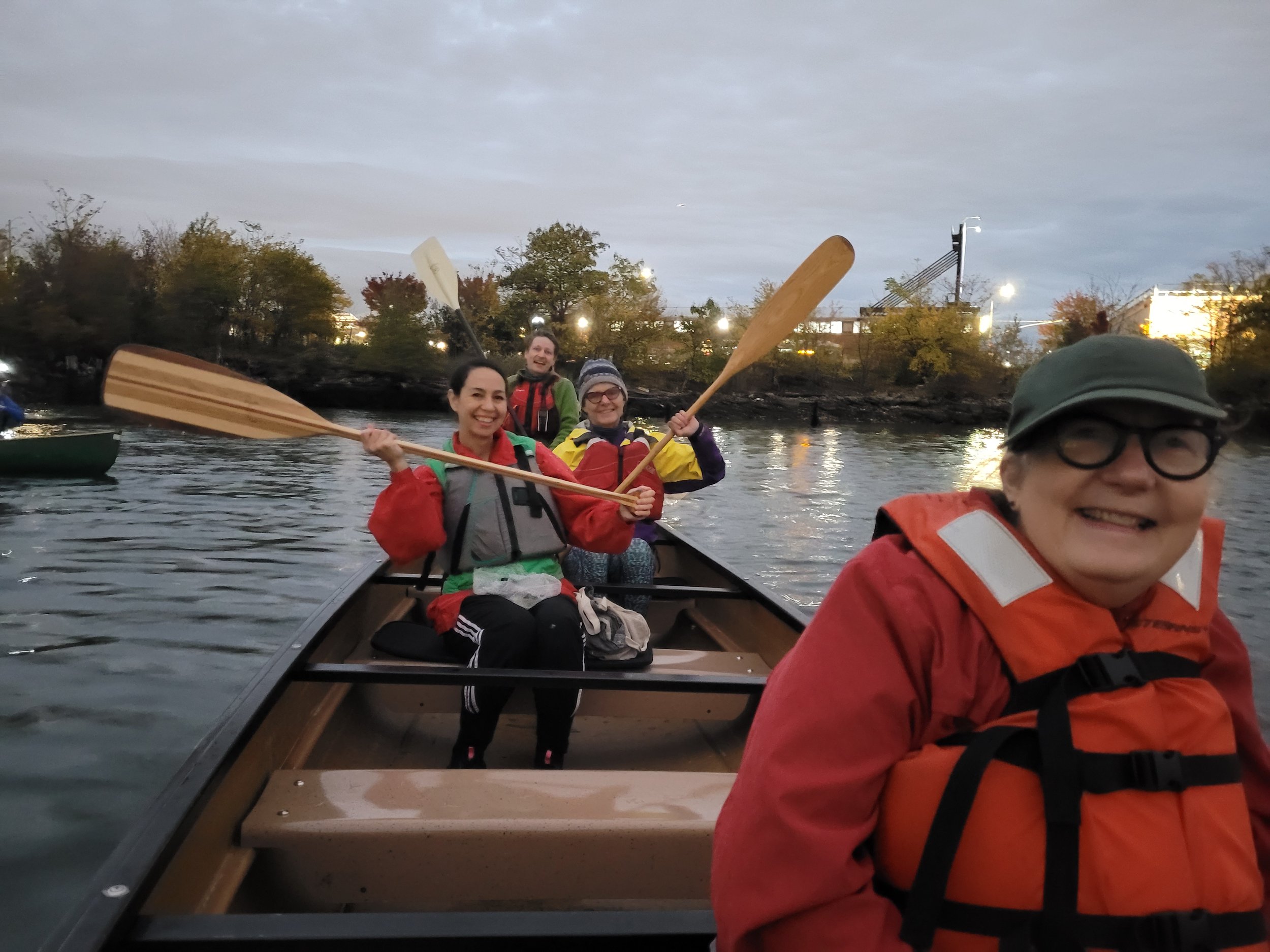 Oct 30, Canoe Beg/Int Bushwick Inlet