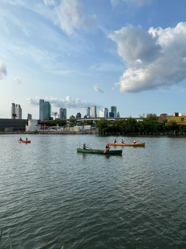July 3, 2023 Canoe Beg. Newtown Creek