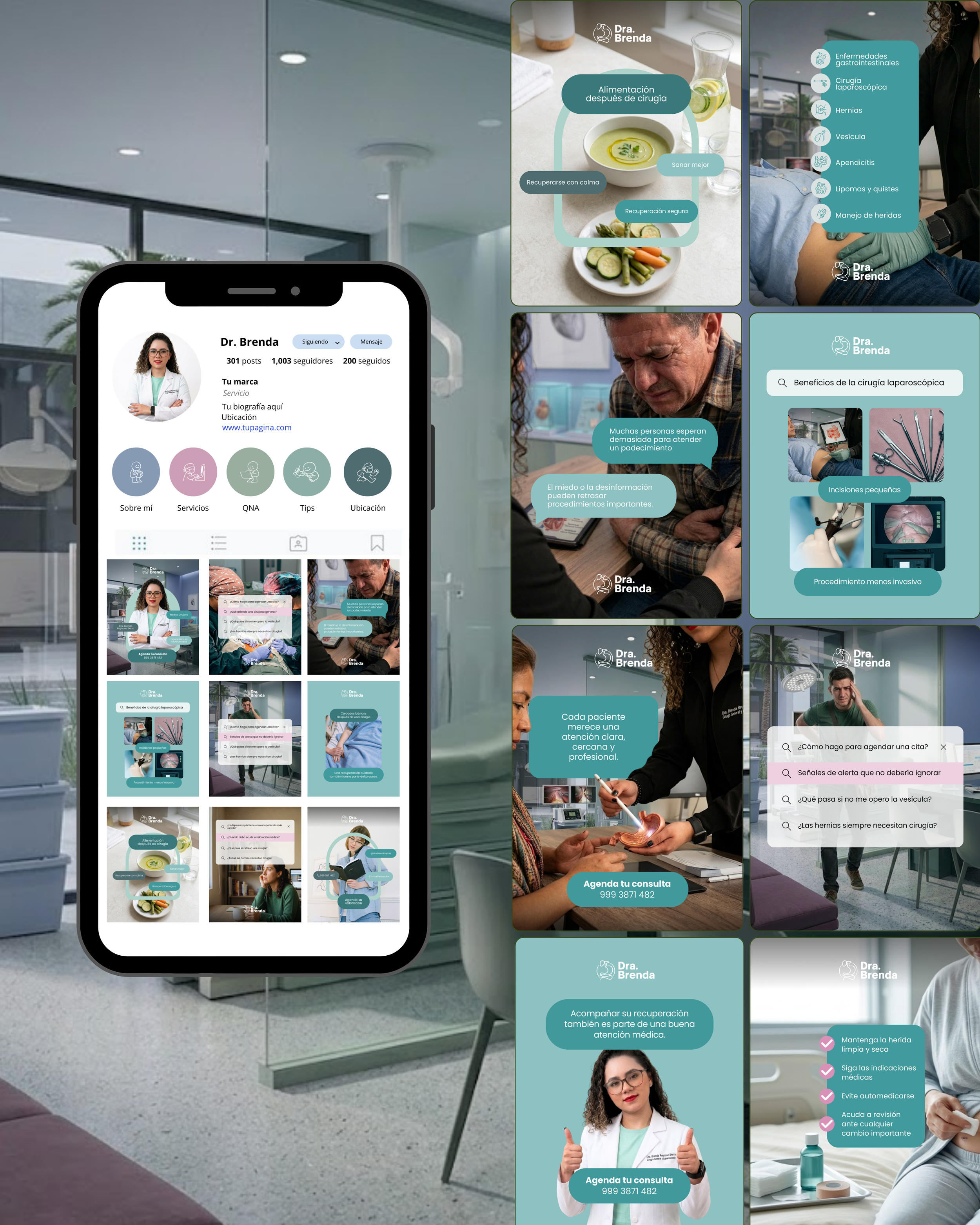 Diseño para redes sociales y estrategia de contenido. Diseño de posts. Diseño de highlights. Diseño de íconos personalizados
