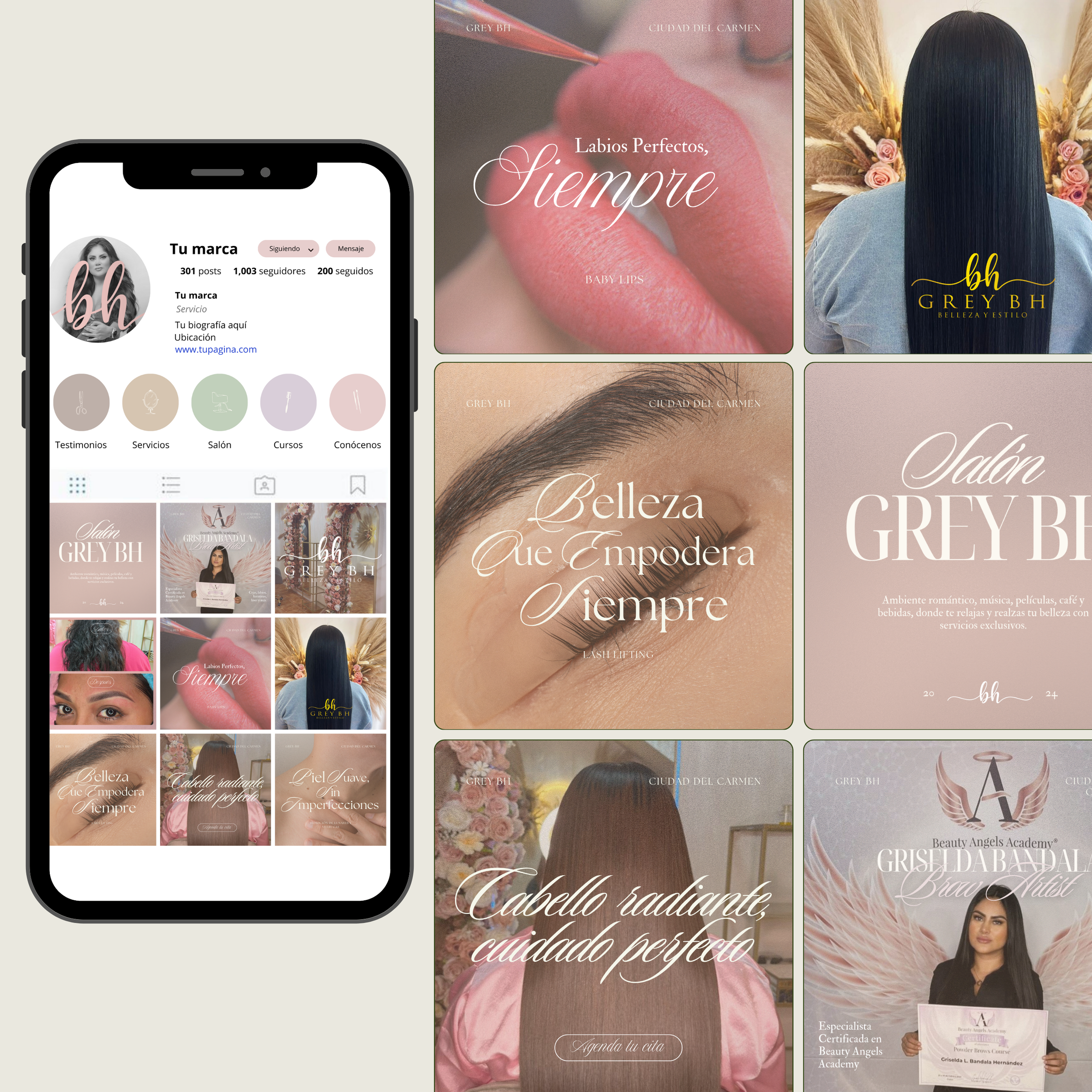 Diseño de posts y highlights