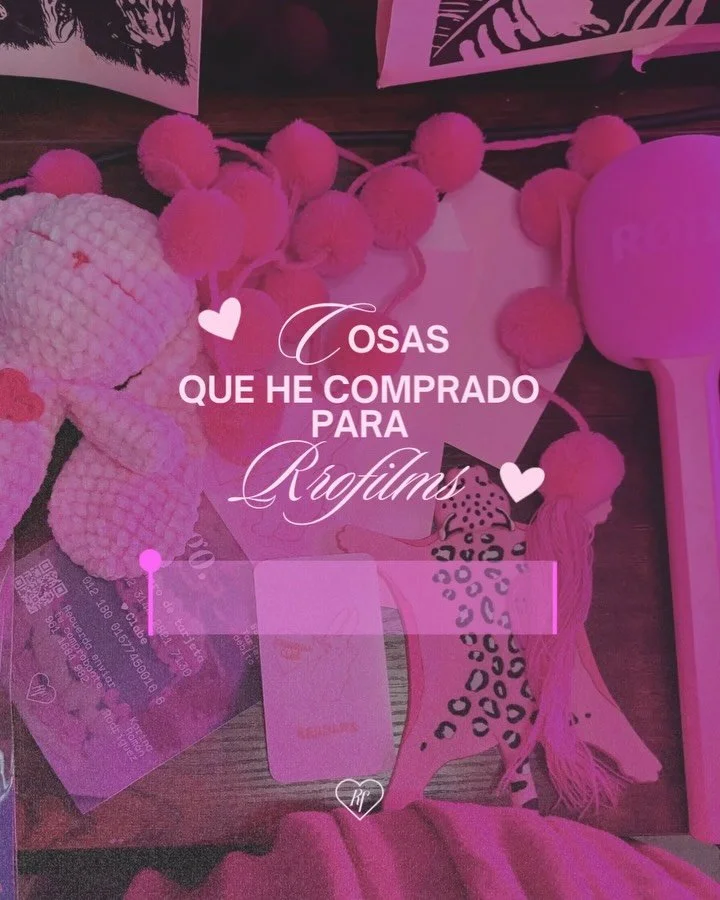 Poco a poco tambi&eacute;n voy construyendo Rrofilms fuera de la pantalla 🎀

Cosas para bazares, decorar mi espacio, grabar videos, prints de artistas que me gustan y detallitos que sent&iacute; que ten&iacute;an que formar parte de la marca 🩷

No 