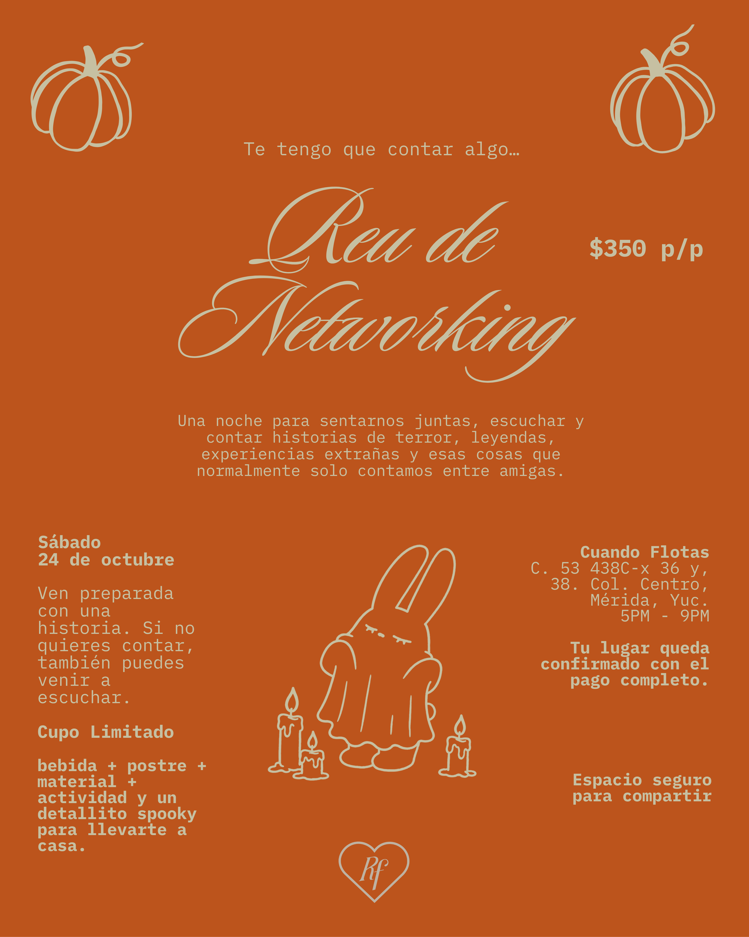 👻🕯️ Te tengo que contar algo… | Reu de octubre de Chingonac Club 🖤