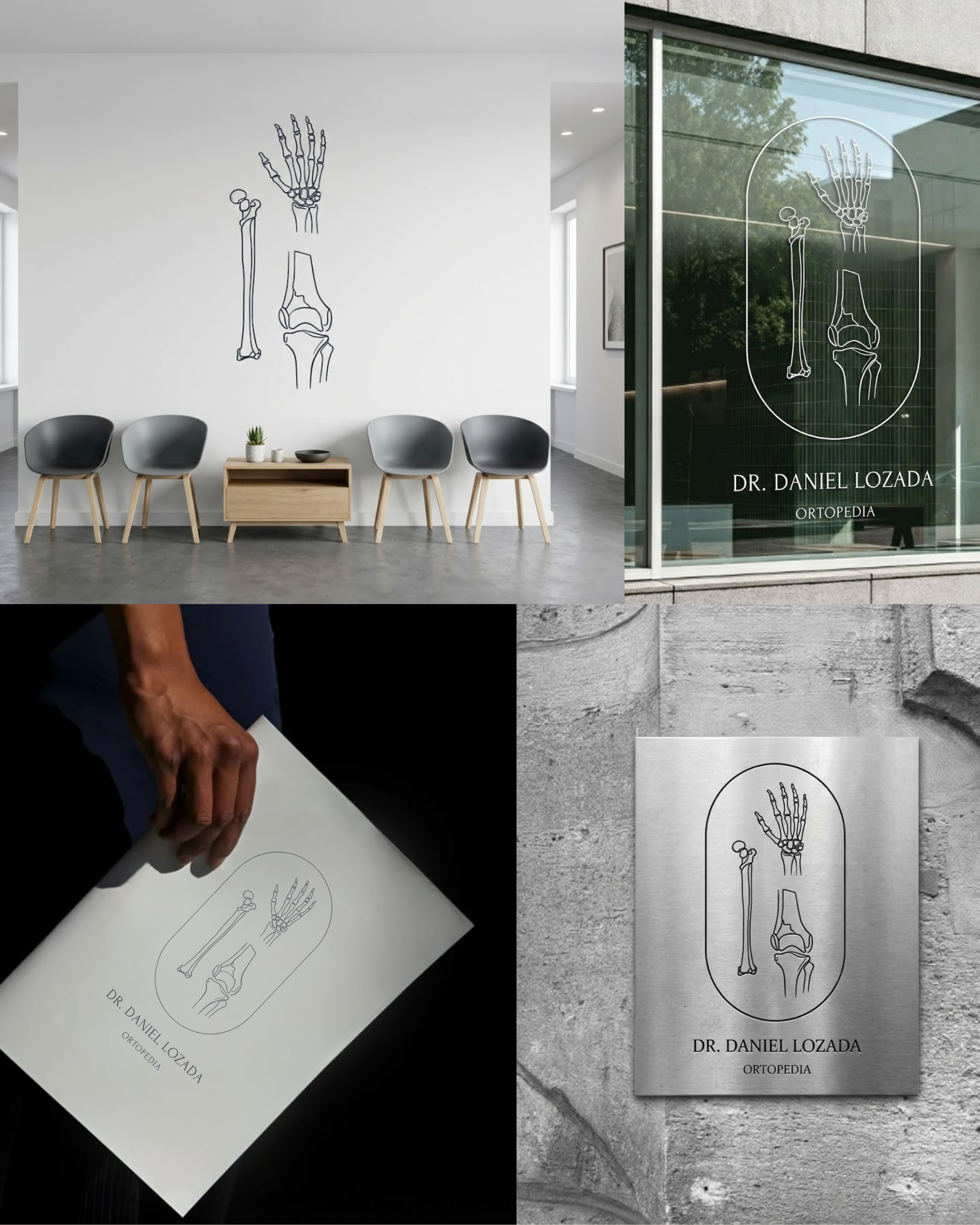 Aplicaciones de re-diseño de logo.