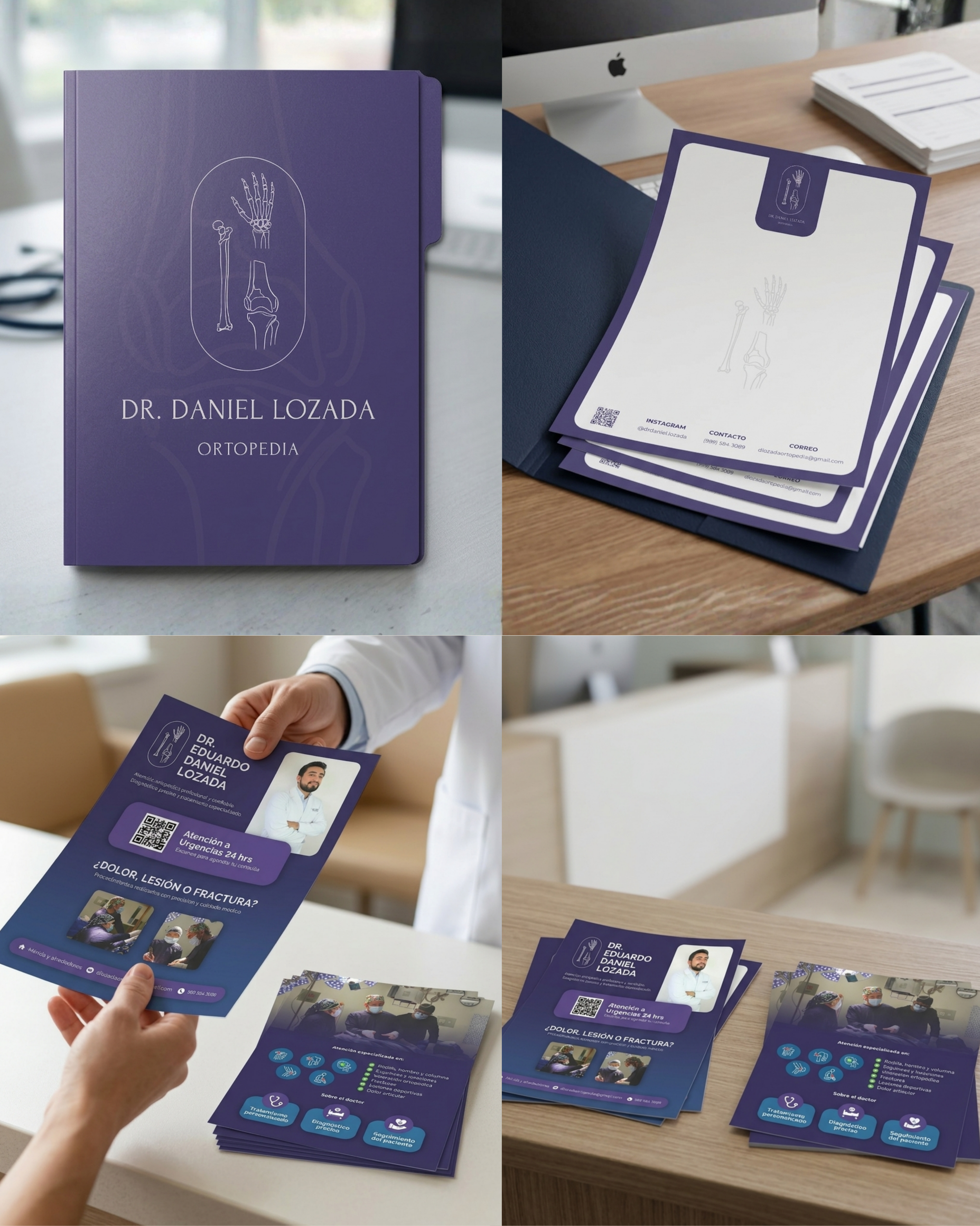 Diseño de logo y hoja membretada. Diseño de Flyers.
