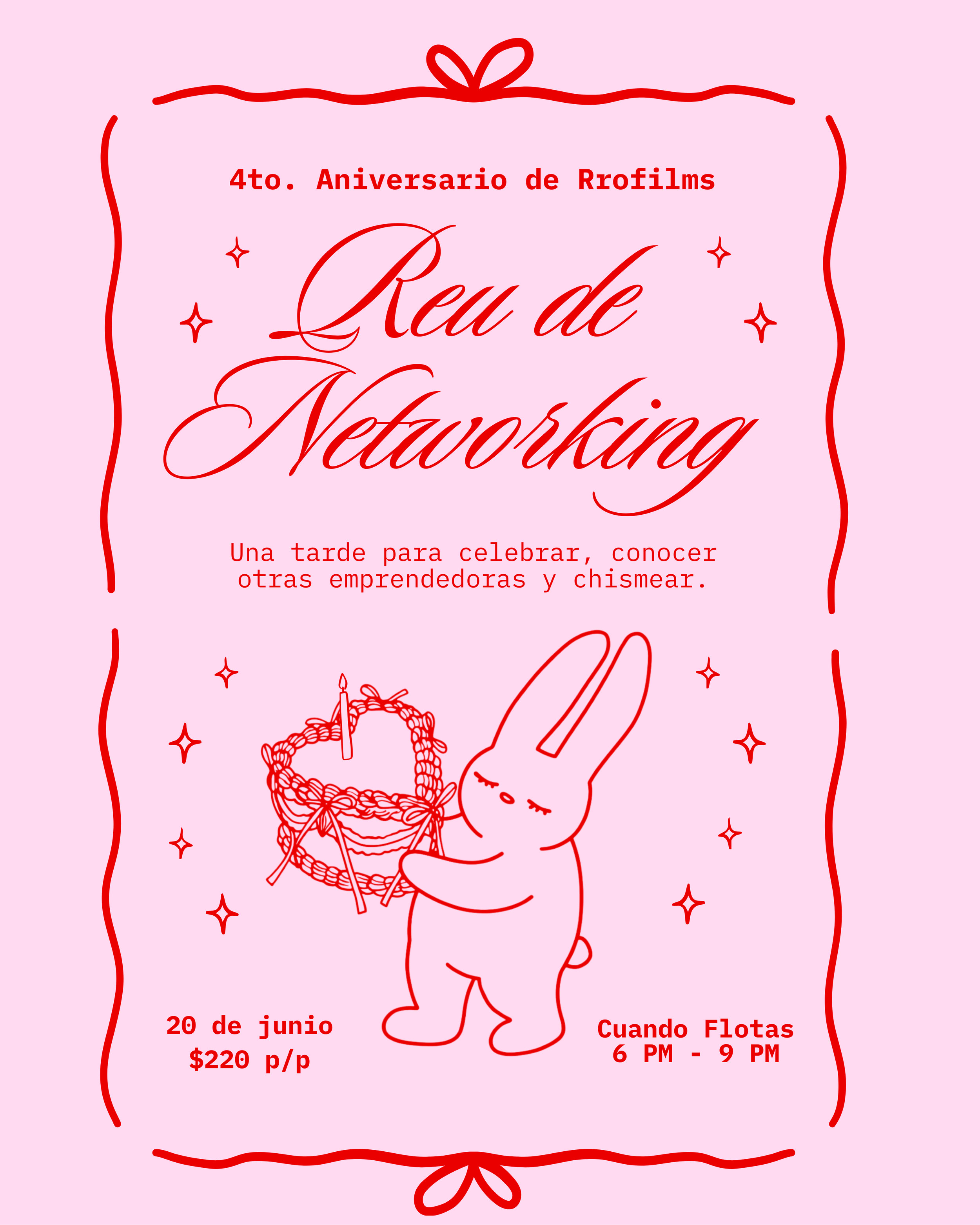 🐰💗 Reu de Networking para Emprendedoras