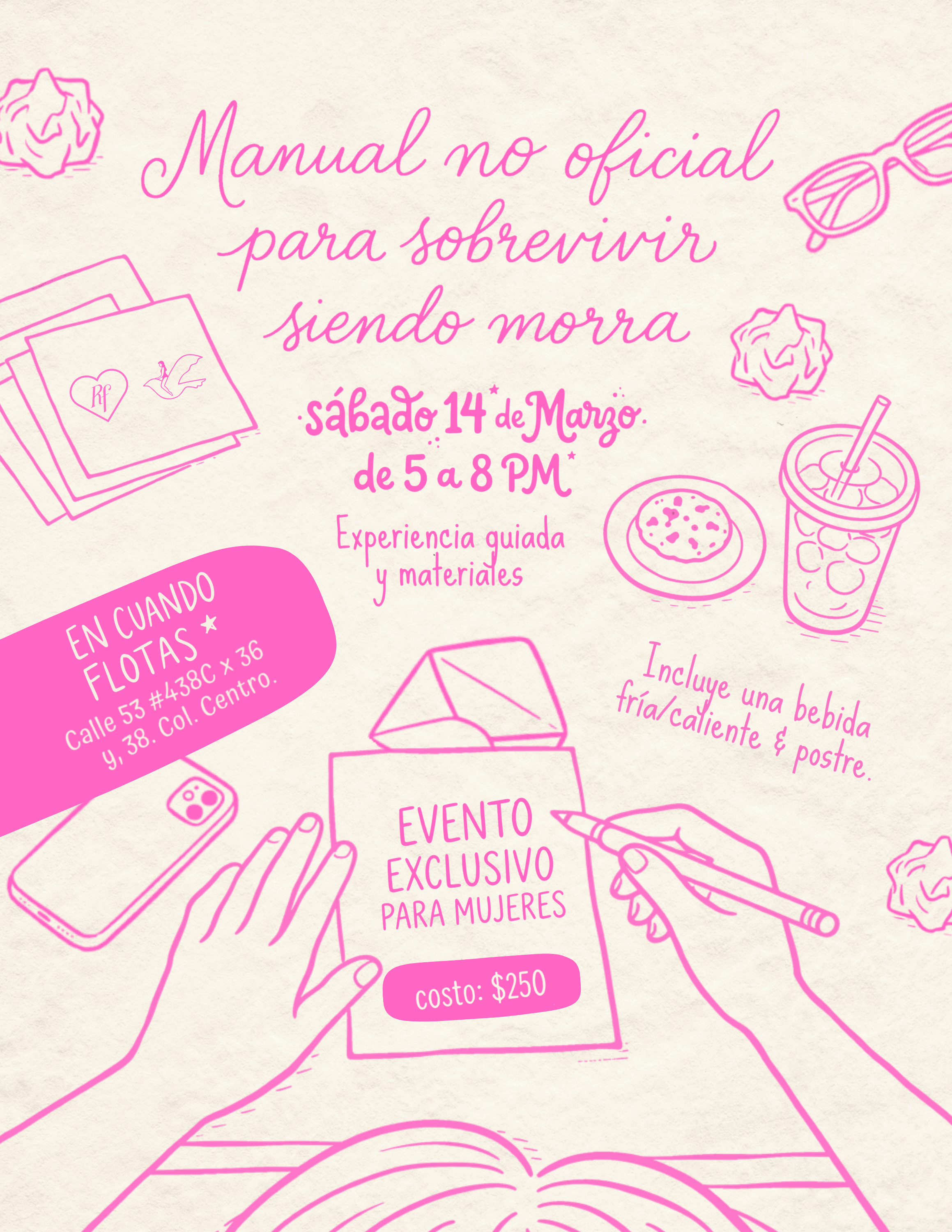 Manual no oficial para sobrevivir siendo morra 🎀