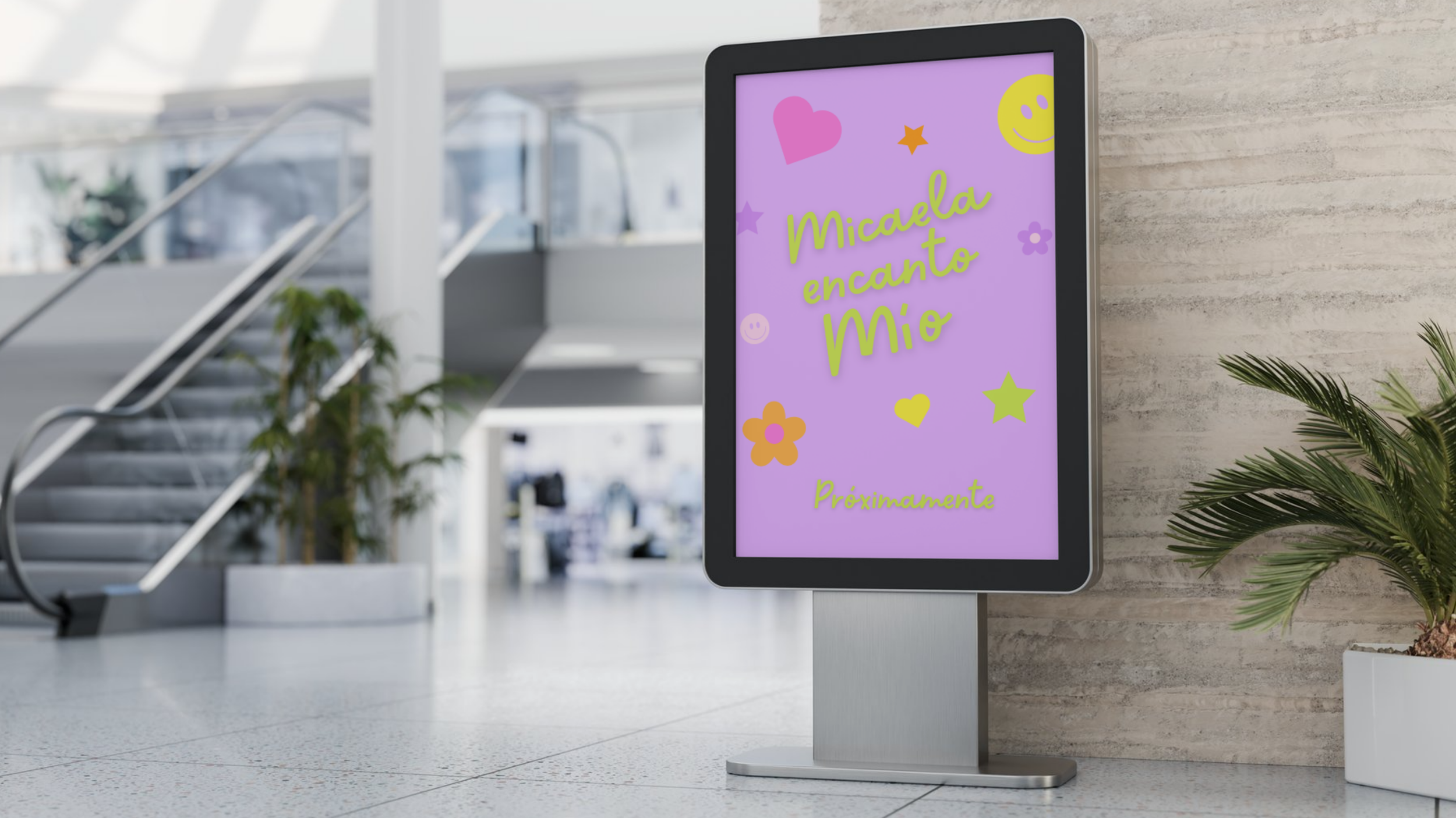 Mockup de Diseño para Apertura de Marca