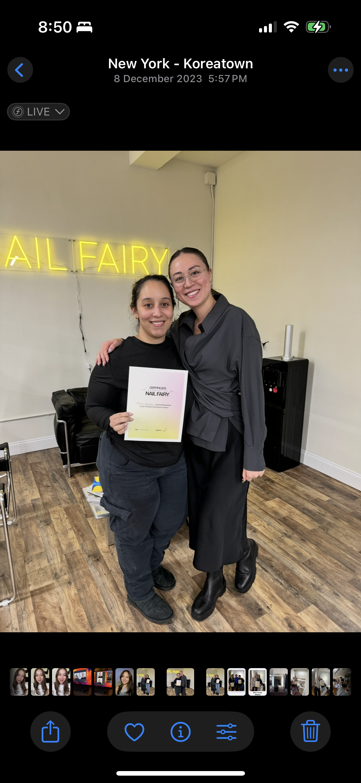 Professional nail course in NYC teaching long-lasting Gel-X structure