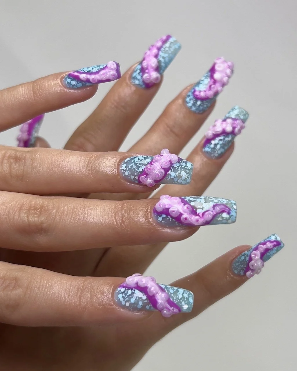 Russian gel manicure in NYC with precise clean cuticle work