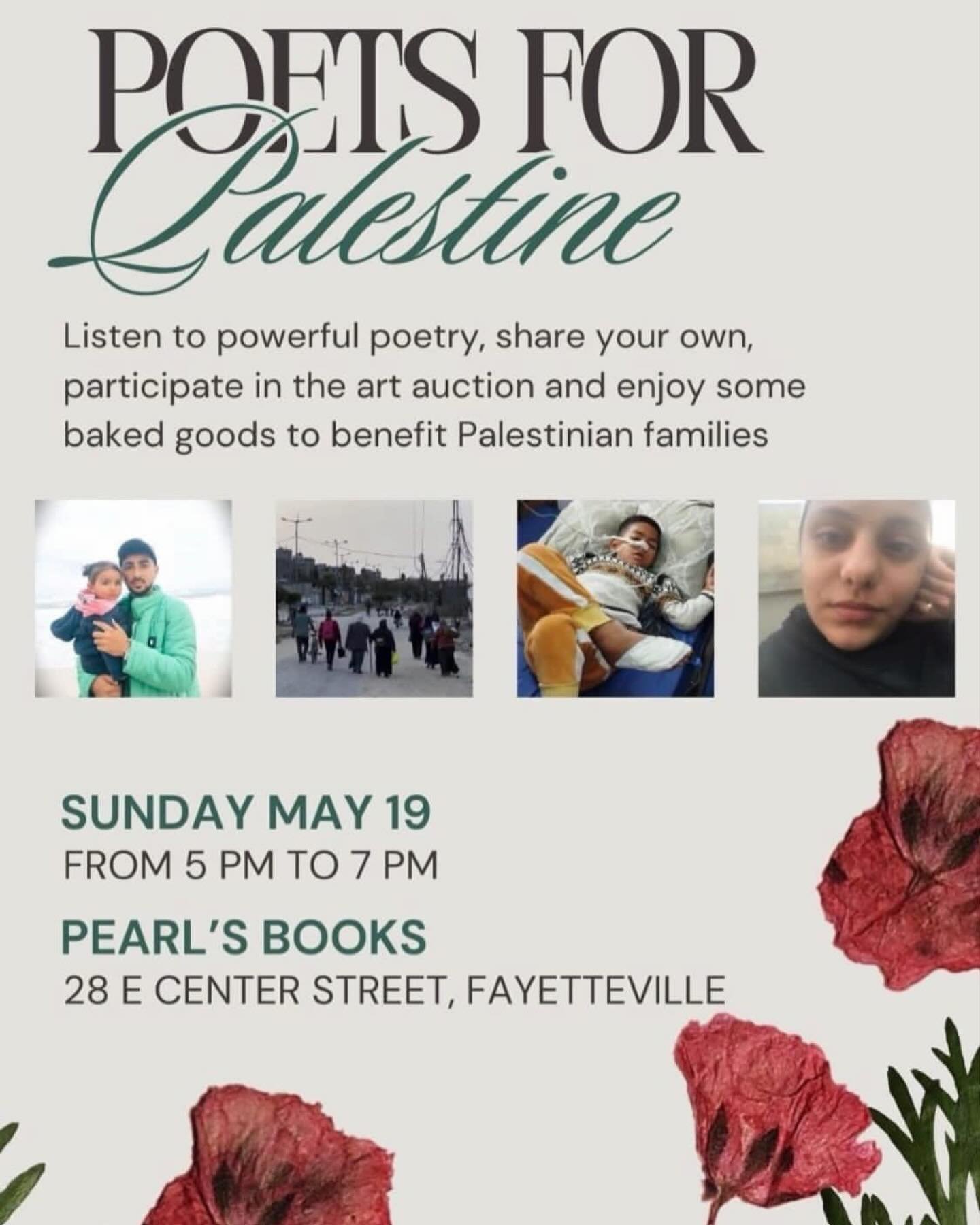 Hey Artist Friends! Friends of Palestine NWA is having a local art auction/poetry reading next Sunday in Fayetteville. If you would like to donate prints or other artwork to this event to benefit three Palestinian families, DM me and I&rsquo;ll share