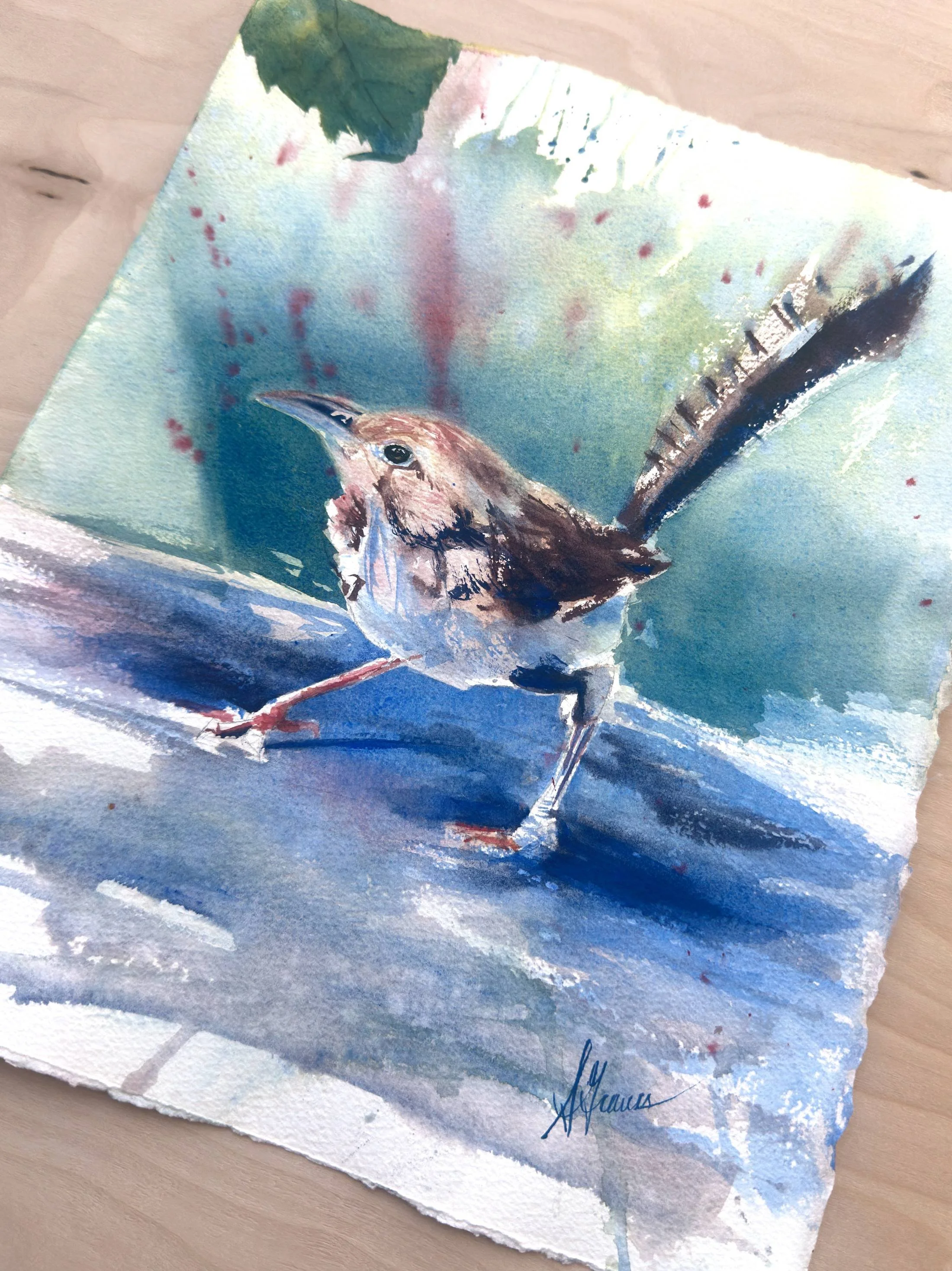 Sarah-Graves-Carolina-Wren-Watercolor-On-Paper.jpg