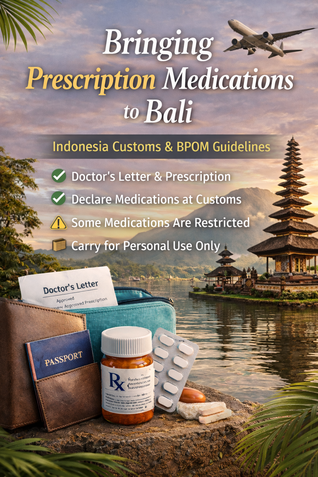 Bringing Prescription Medications to Bali: What Travellers Need to Know