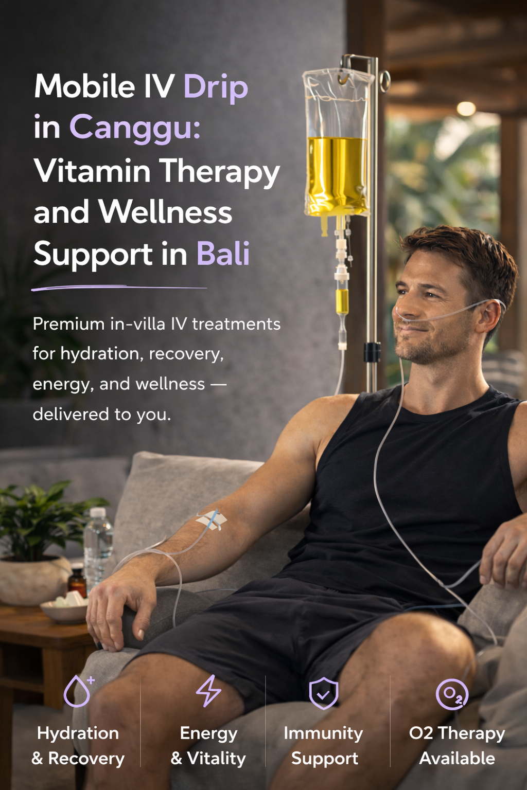 Mobile IV Drip in Canggu: Vitamin Therapy and Wellness Support in Bali