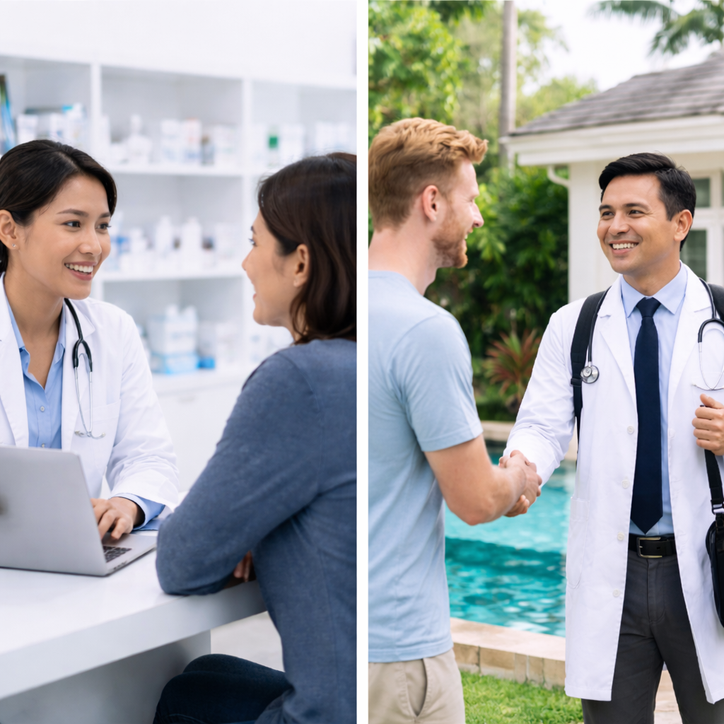 medical services in bali - mobile medicine