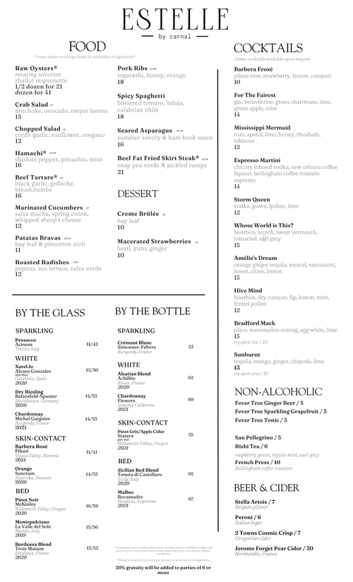 Bistro Estelle