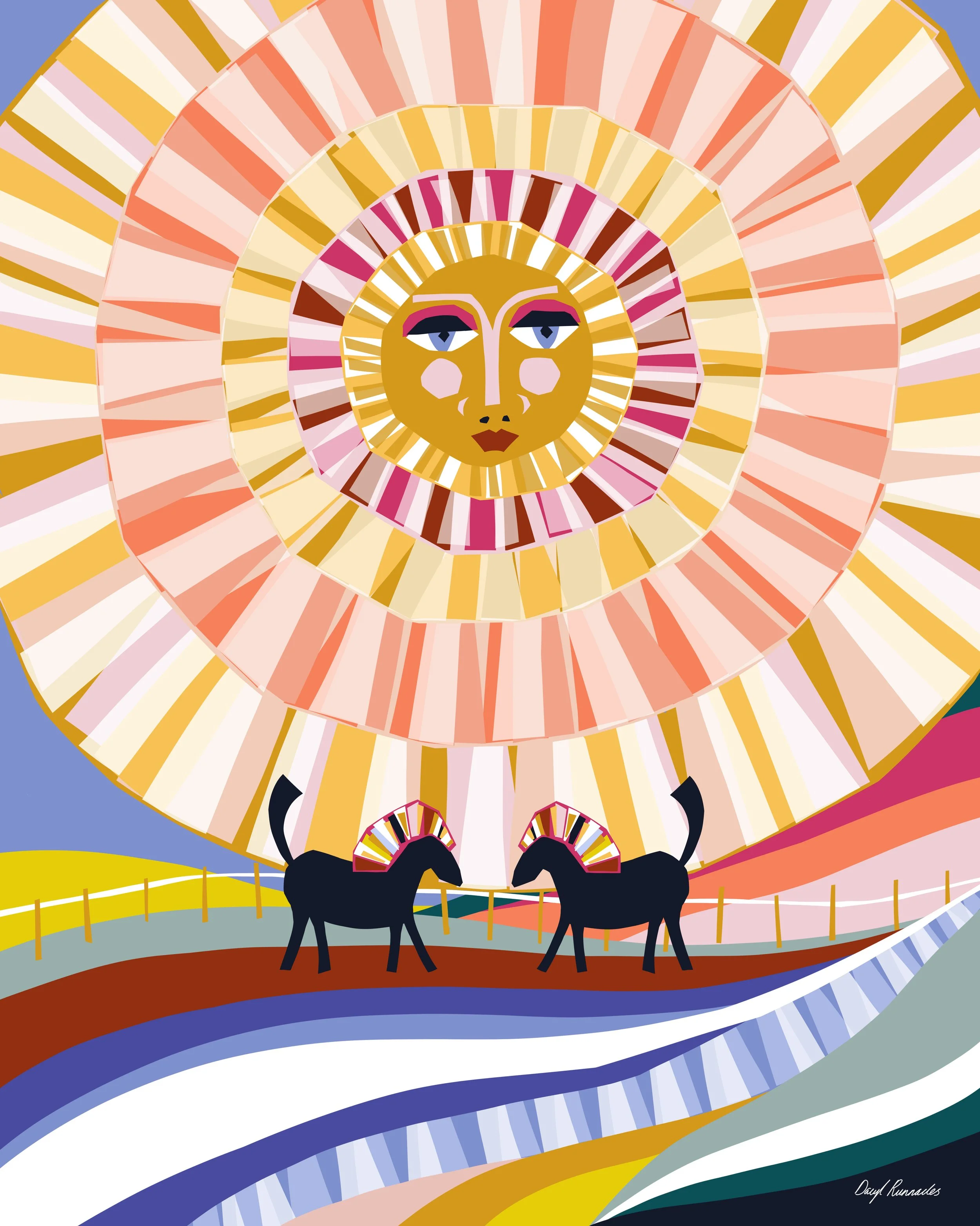 Illustration - Landscapes series - The Horses copy.jpg