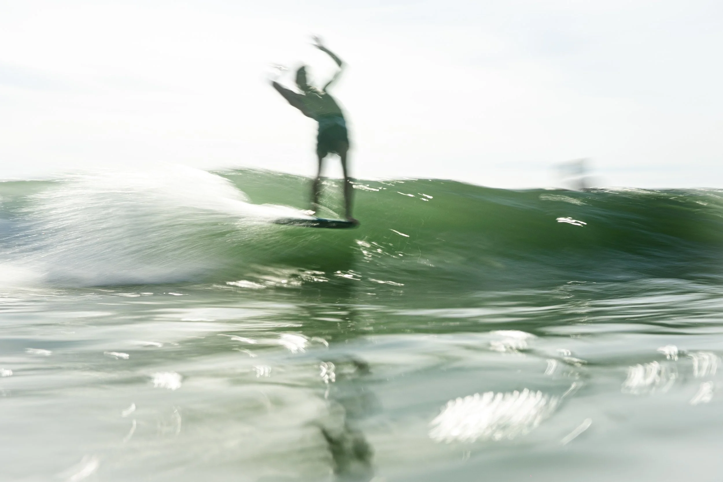 Mazatlan free surf silhouette