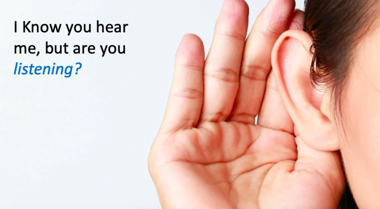 Hearing and Listening- The Importance of Managers Doing Both Well