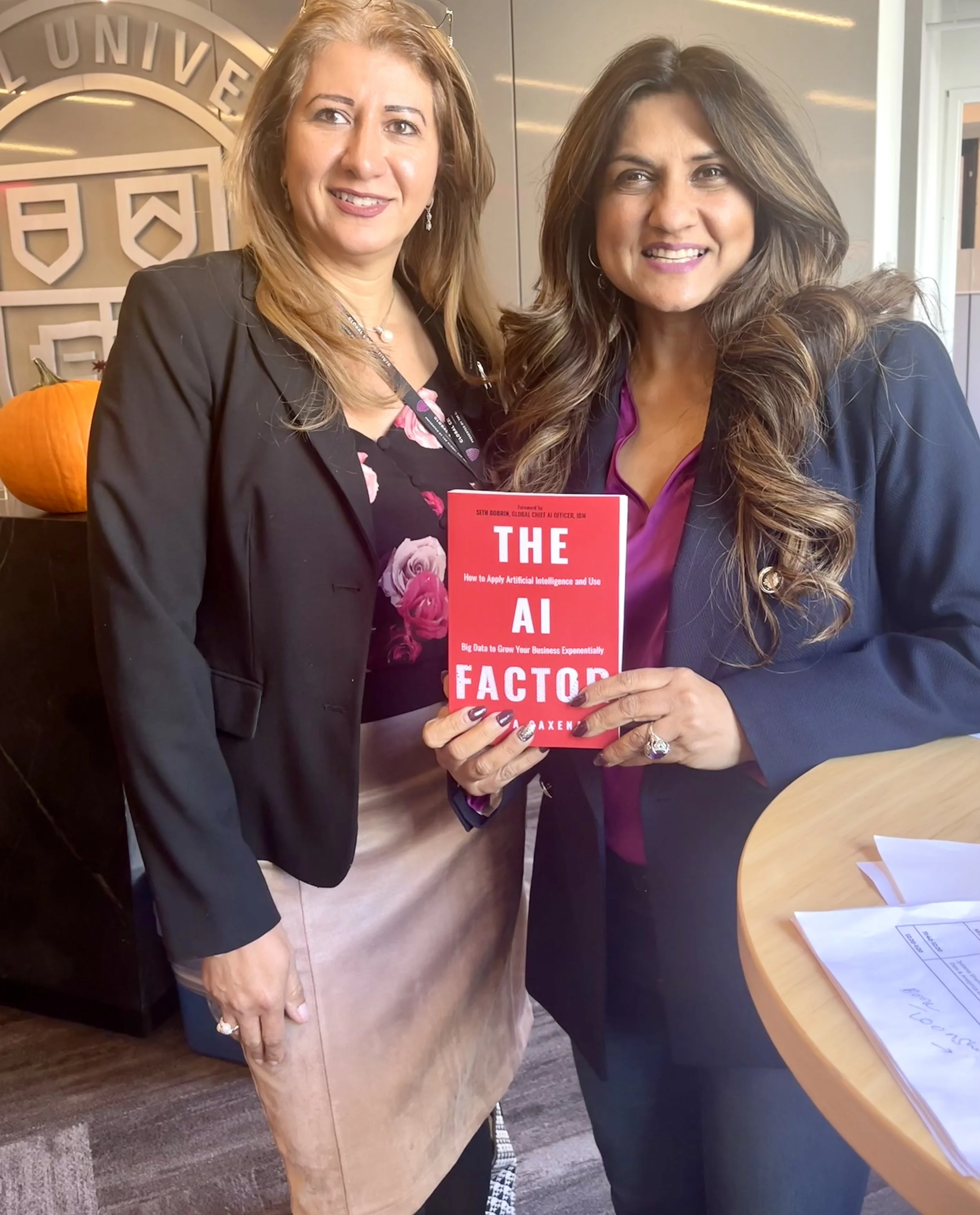 Book signed by Asha Saxena 10/2023