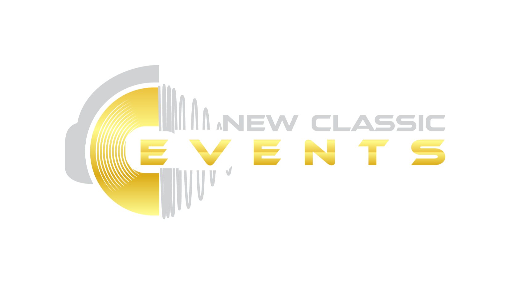 A logo with a gold and white color scheme featuring a stylized sun and the text 'NYC Classic'