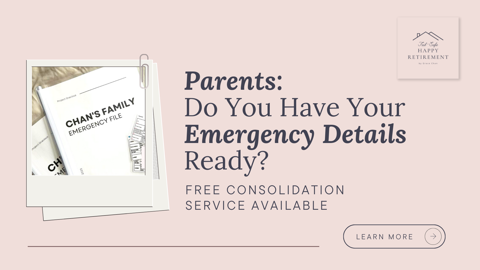 Parents: Do you have your emergency details ready?