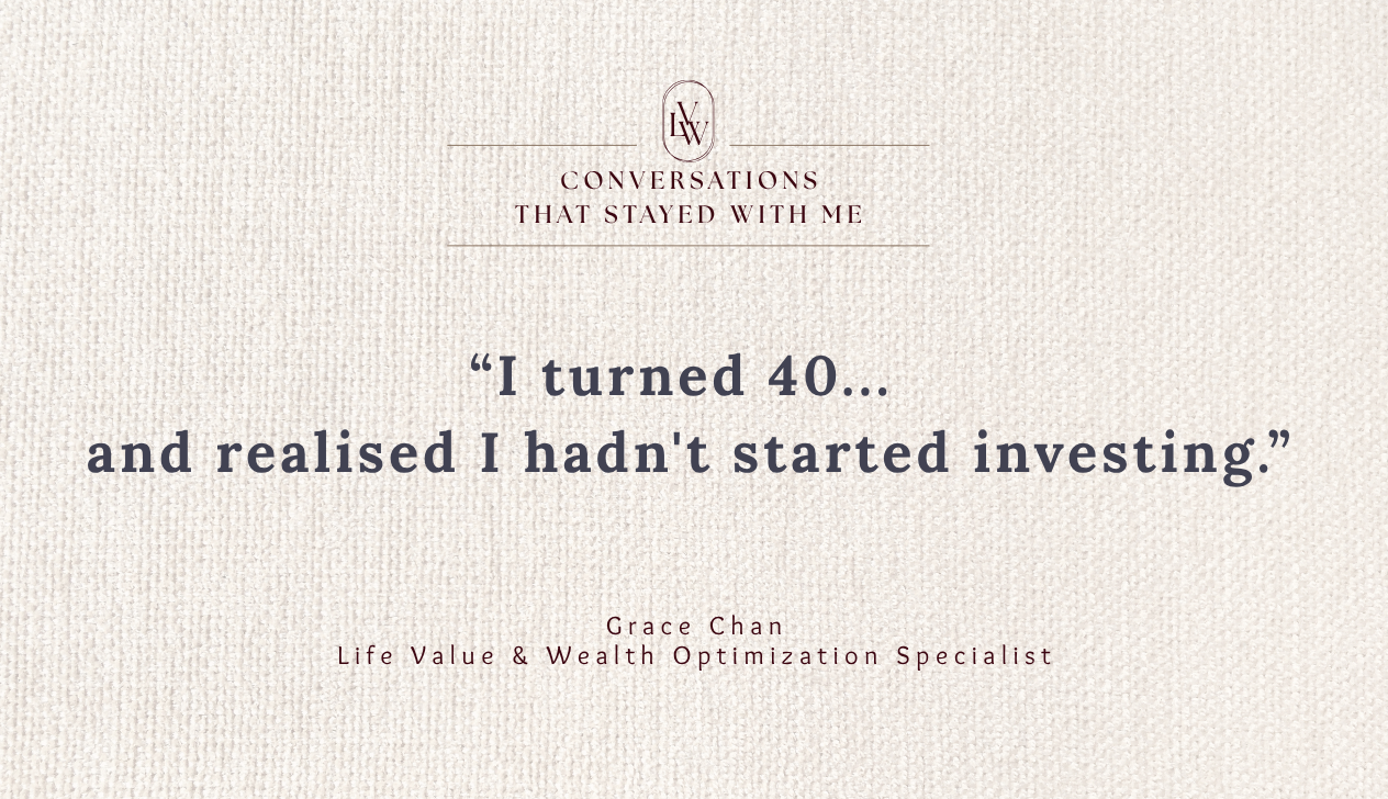 "I turned 40... and realised I hadn't started investing."