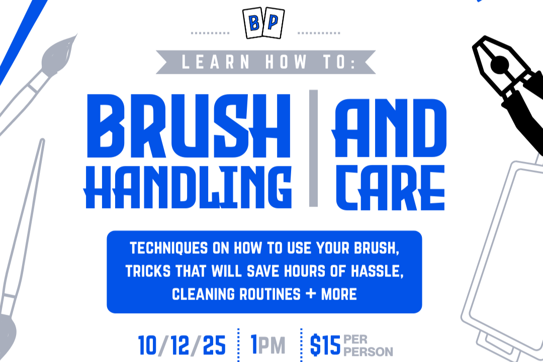 Brush Handling + Care