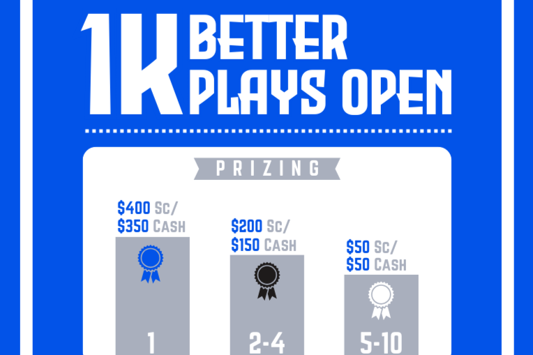 Better Plays $1k Open