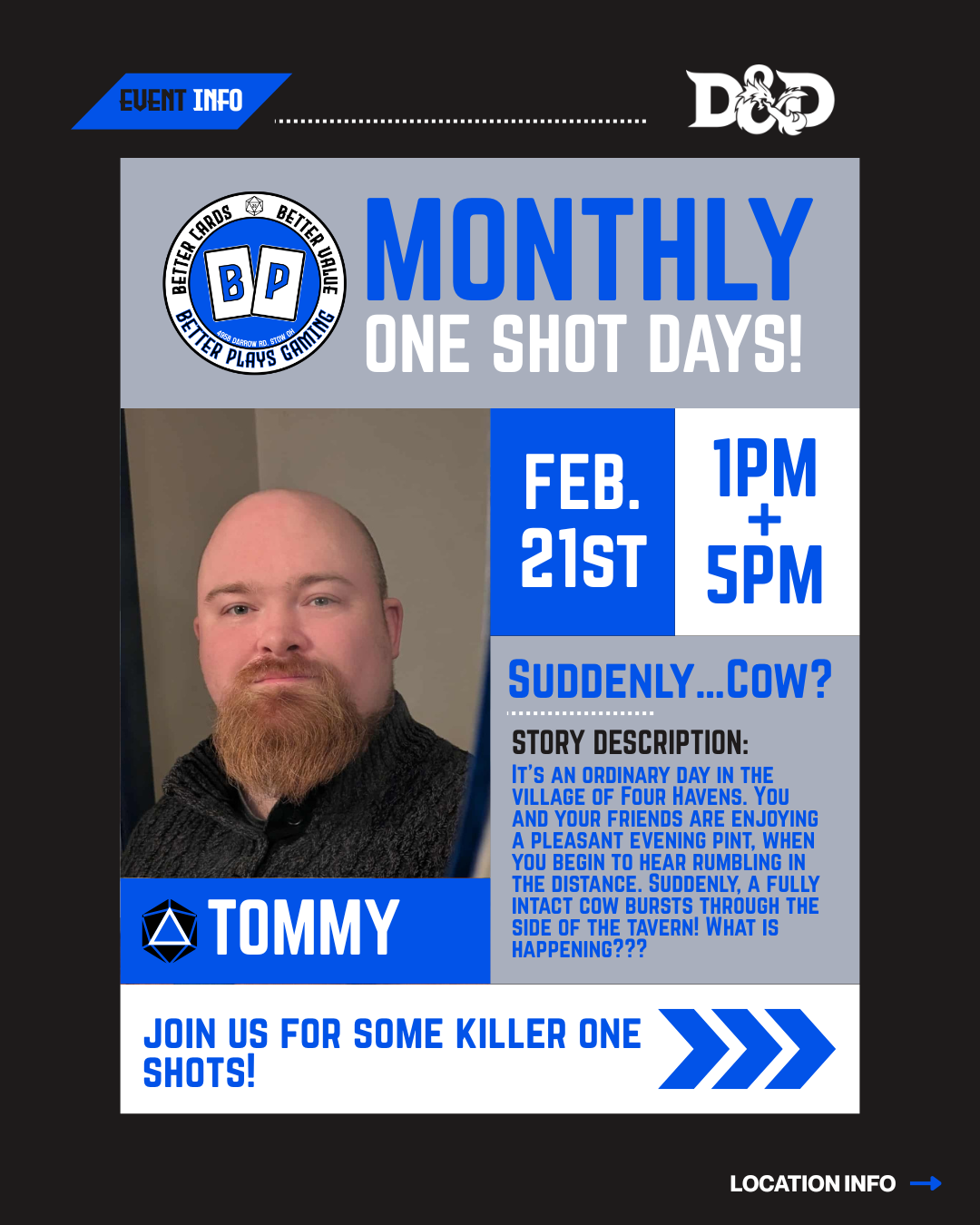 Dungeons and Dragons One Shot