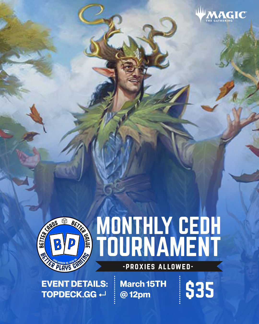 Luck of the Draw, I mean Irish! CEDH Tournament