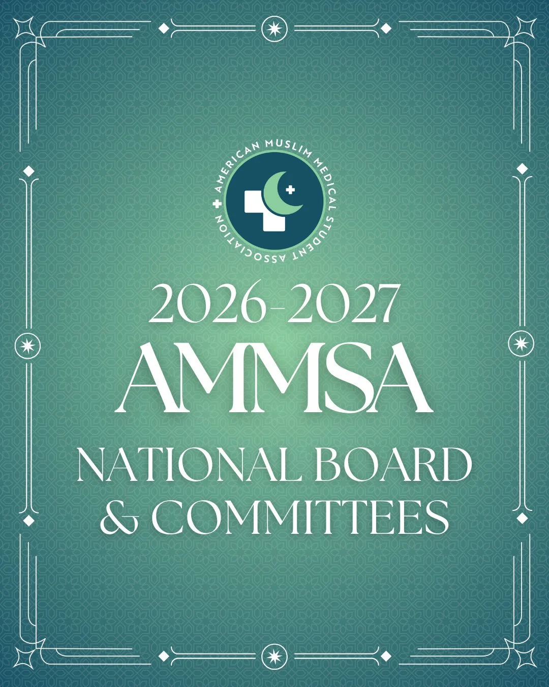 Meet the 2026&ndash;2027 AMMSA National Board and Committees! 🌙🩺⁠
⁠
From future healthcare leaders to the little dreamers we once were&mdash;some things never change. 🤍 Alhamdulillah, we&rsquo;re honored to serve alongside this passionate team of 
