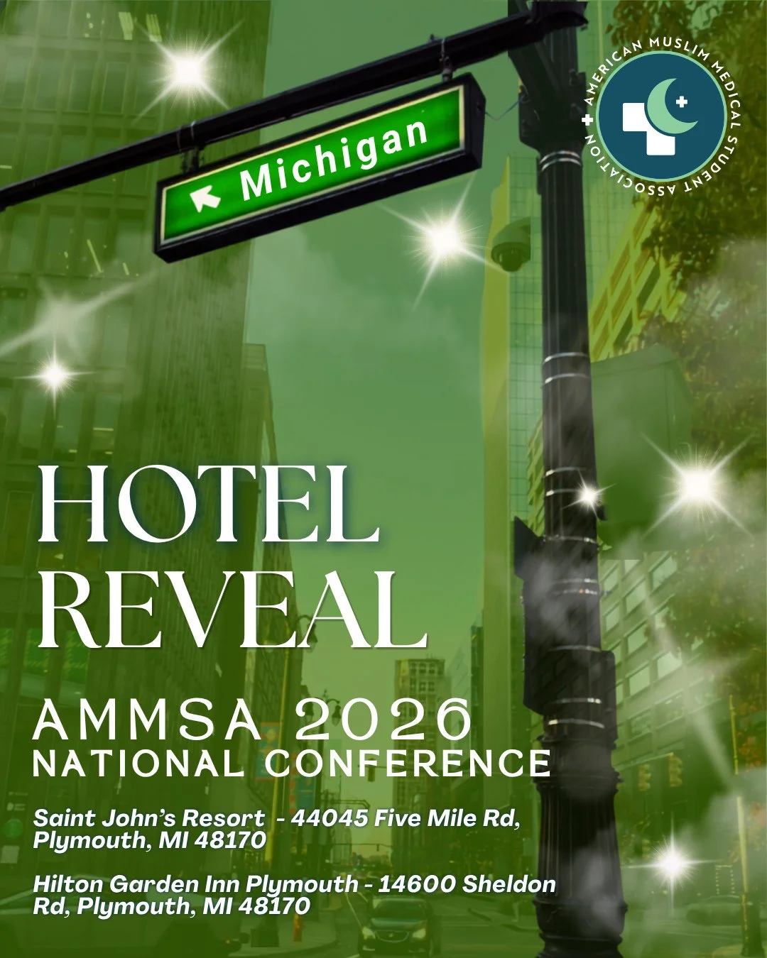 We&rsquo;re excited to officially reveal the host hotel accommodations for the 2026 AMMSA National Conference:⁠
⁠
📍 Saint John&rsquo;s Resort⁠
📍 Hilton Garden Inn Plymouth⁠
⁠
Both hotels are located just minutes apart in Plymouth, Michigan, with co