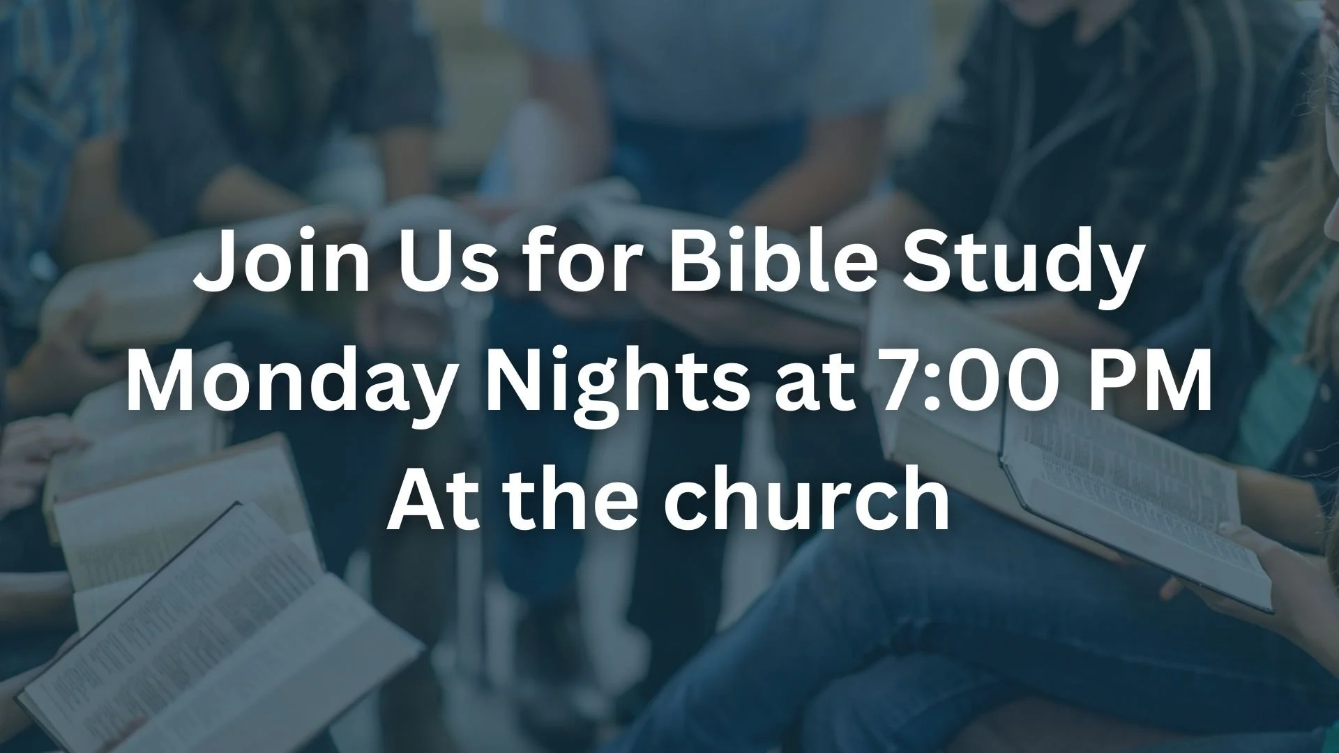 Monday Night Bible Study