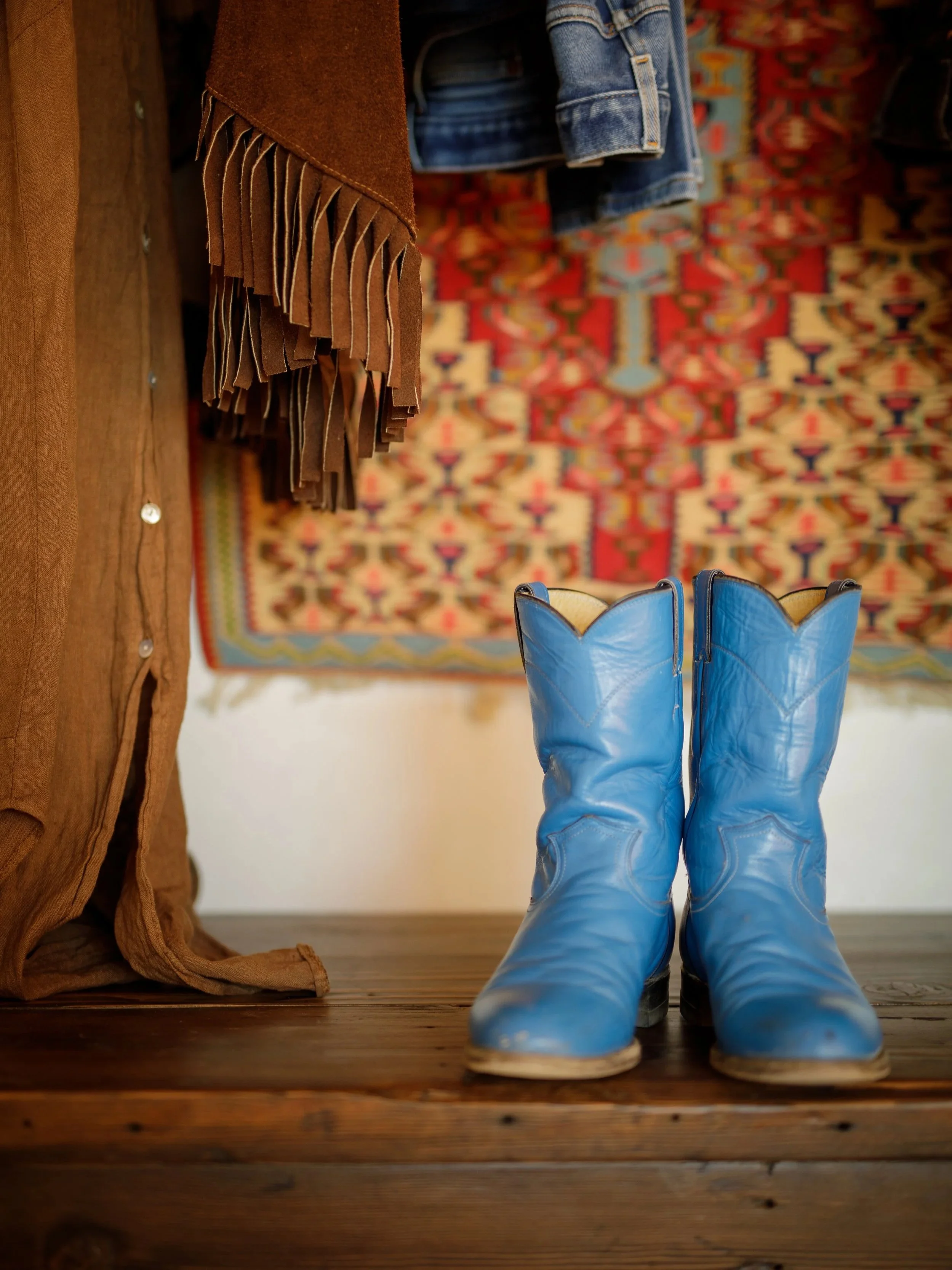custom reclaimed wood closet 