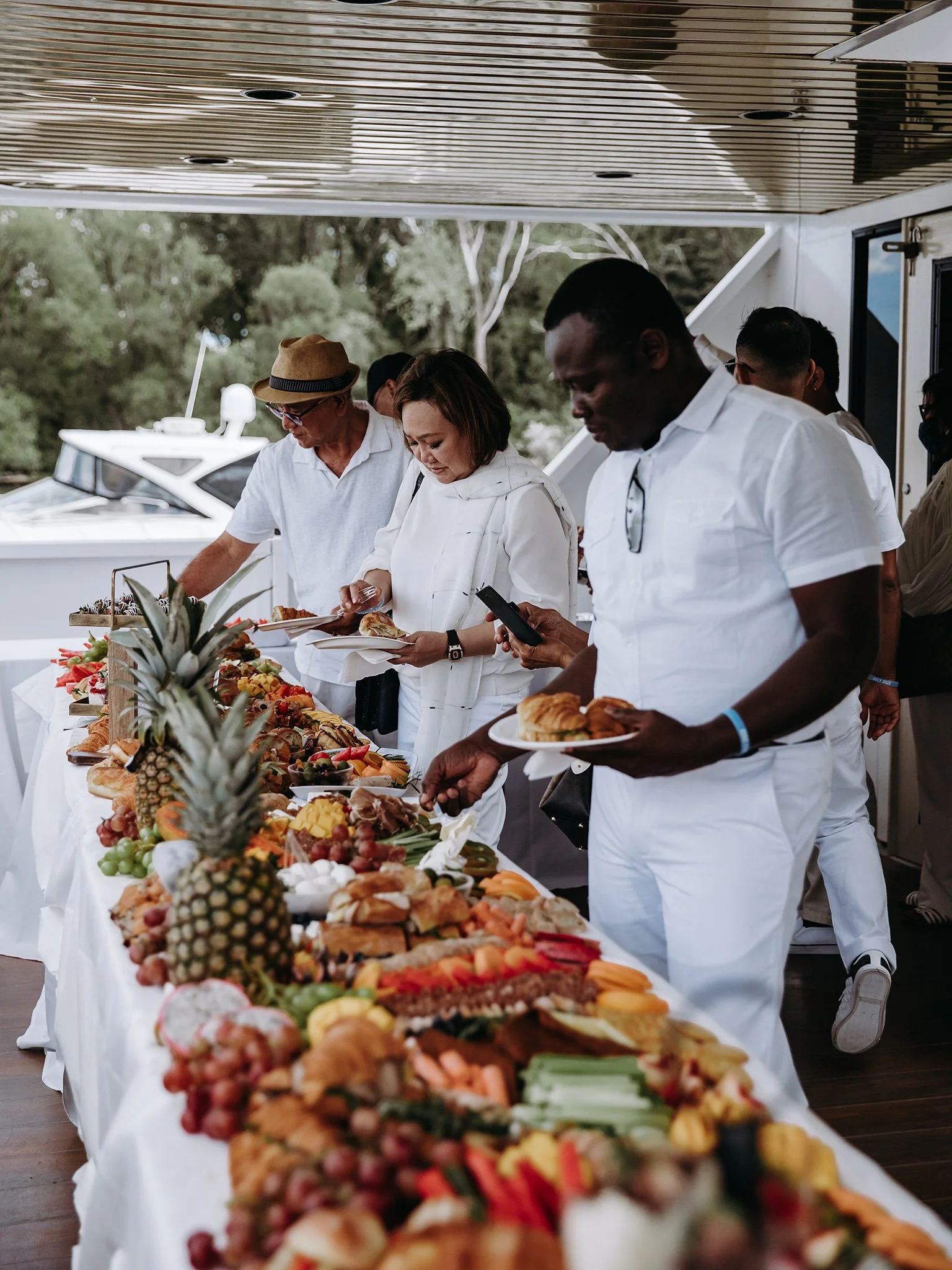 Yacht Party - Catering Table Graze 
