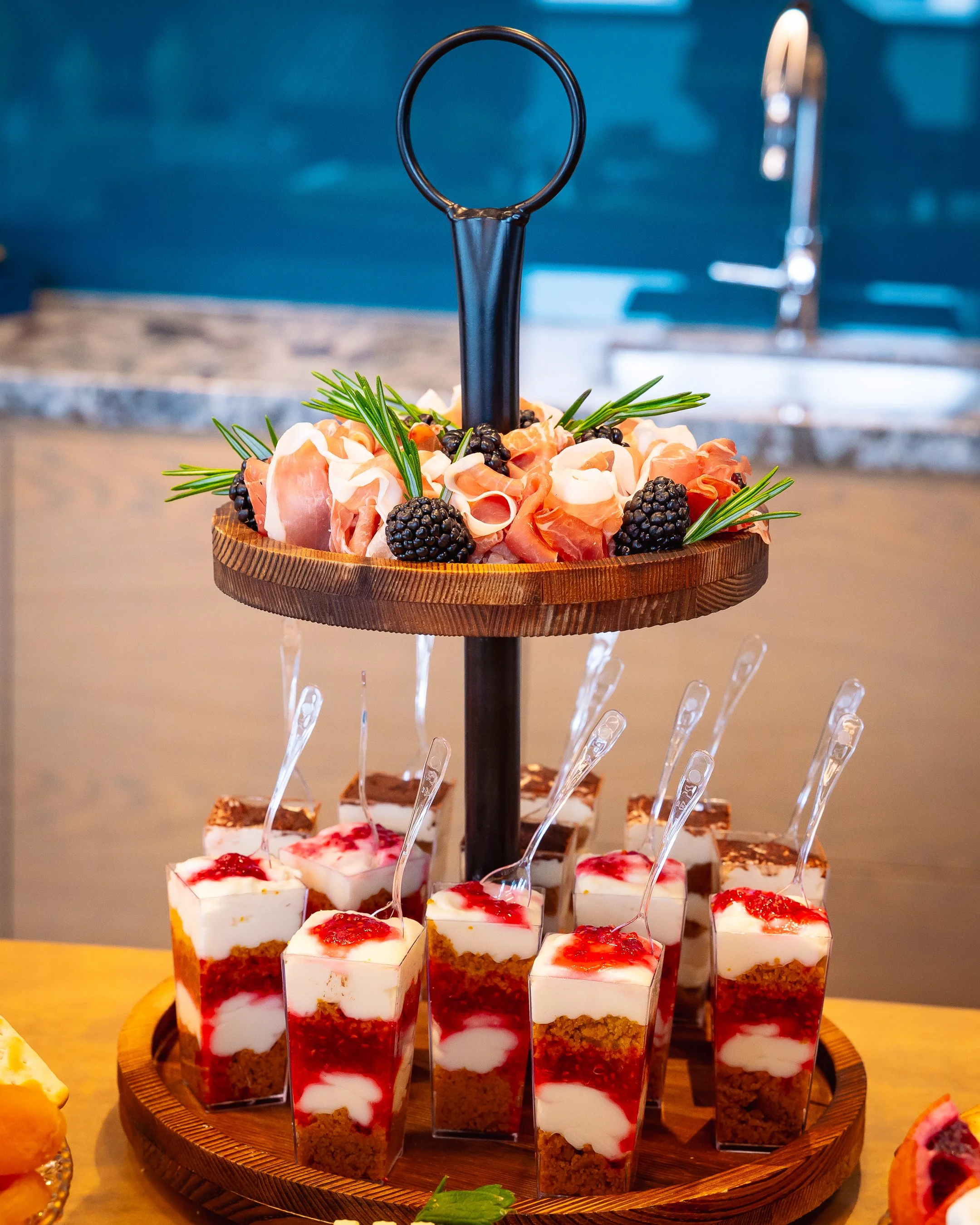 Wedding Ceremony Table Graze & Dessert Cups - Amazing Graze Events