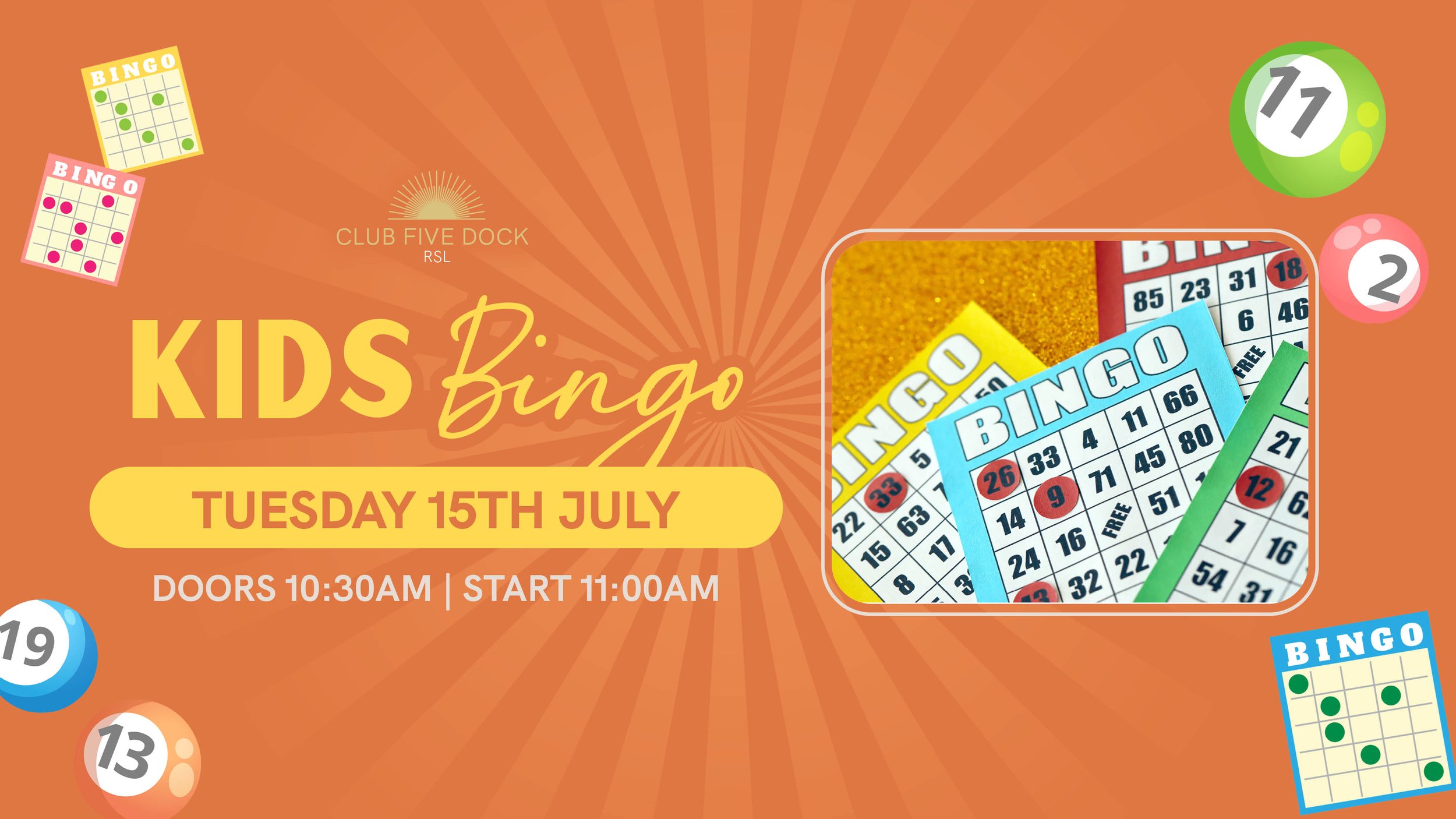 School Holidays: Kids Bingo