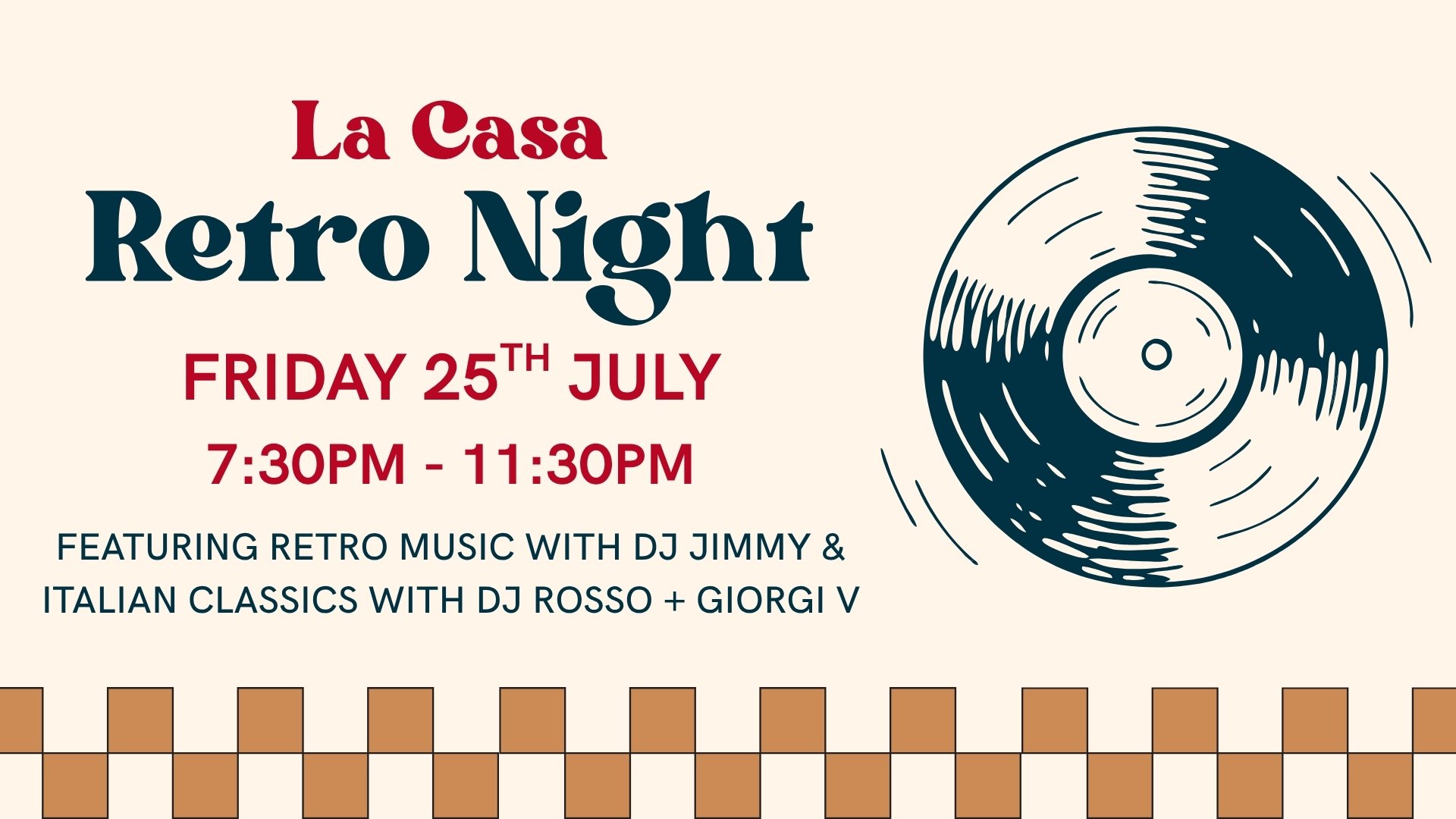 Retro Night at La Casa