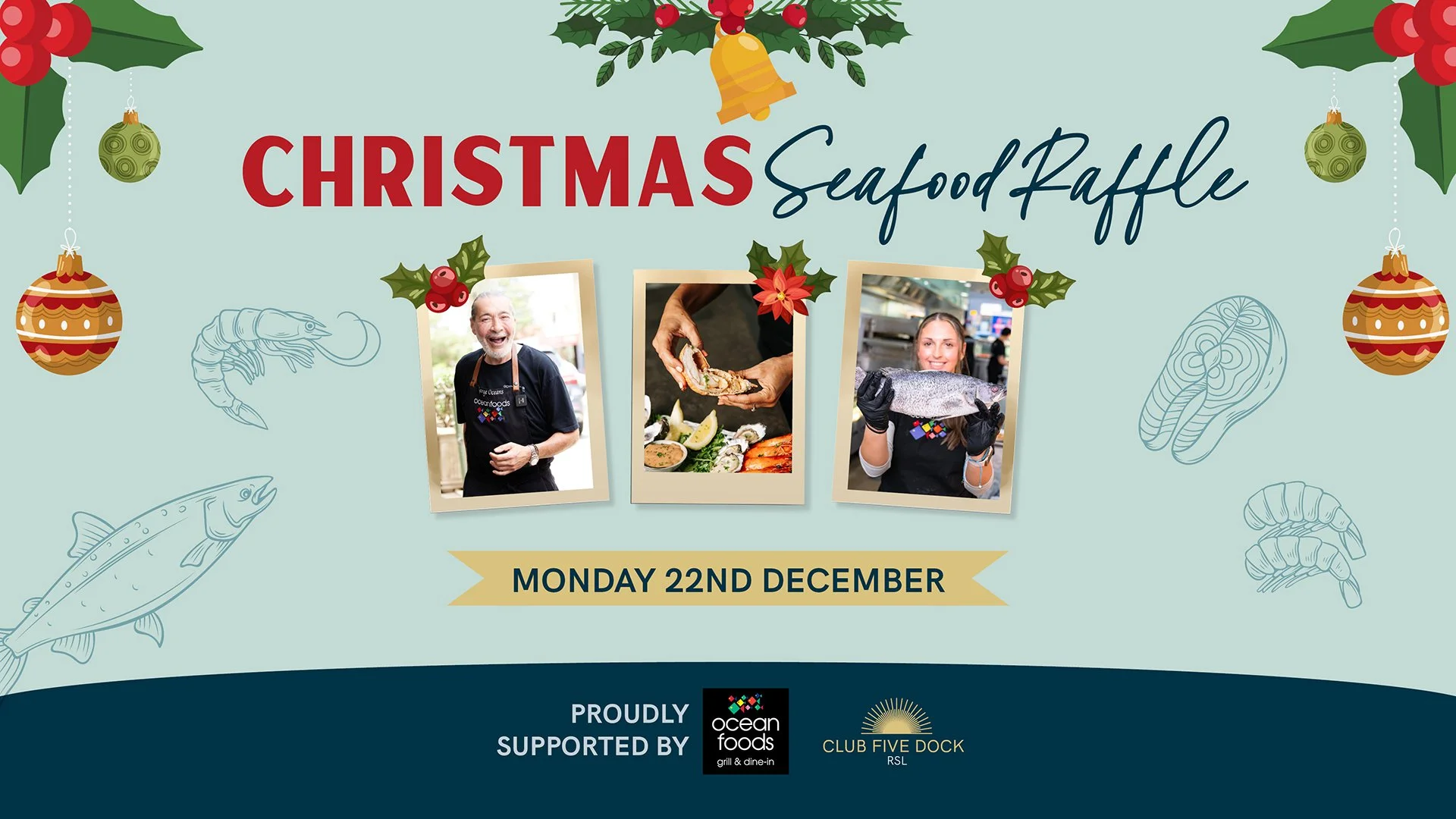 Christmas Seafood Raffle