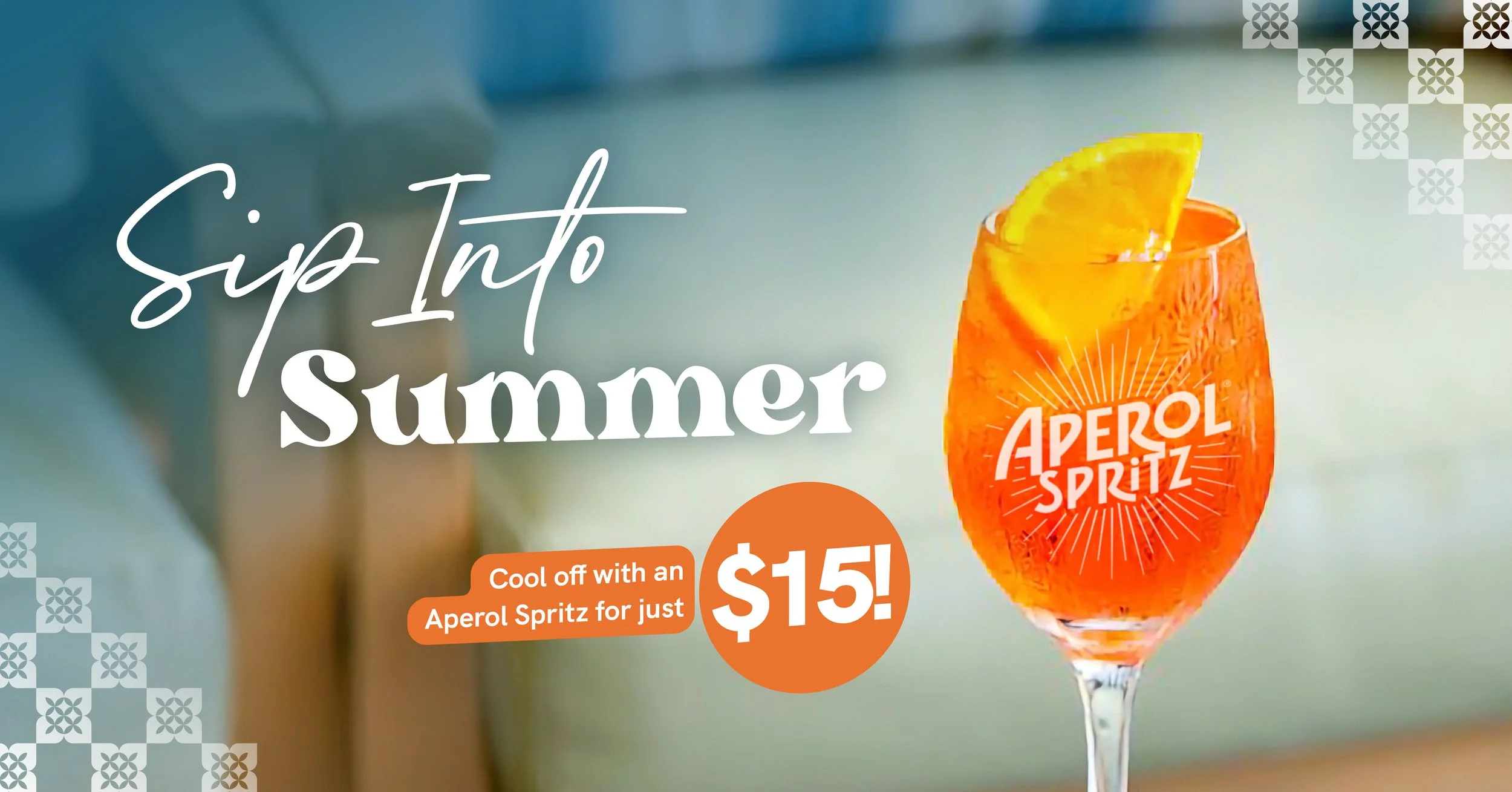$15 Aperol Spritz