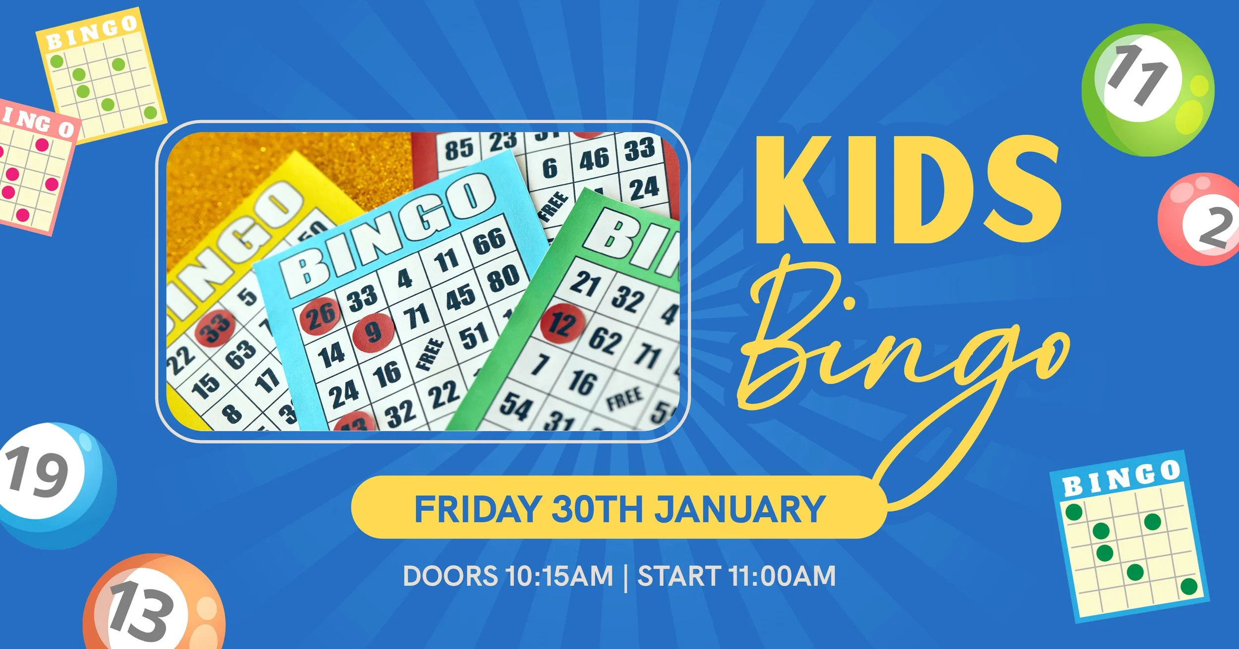 School Holidays: Kids Bingo