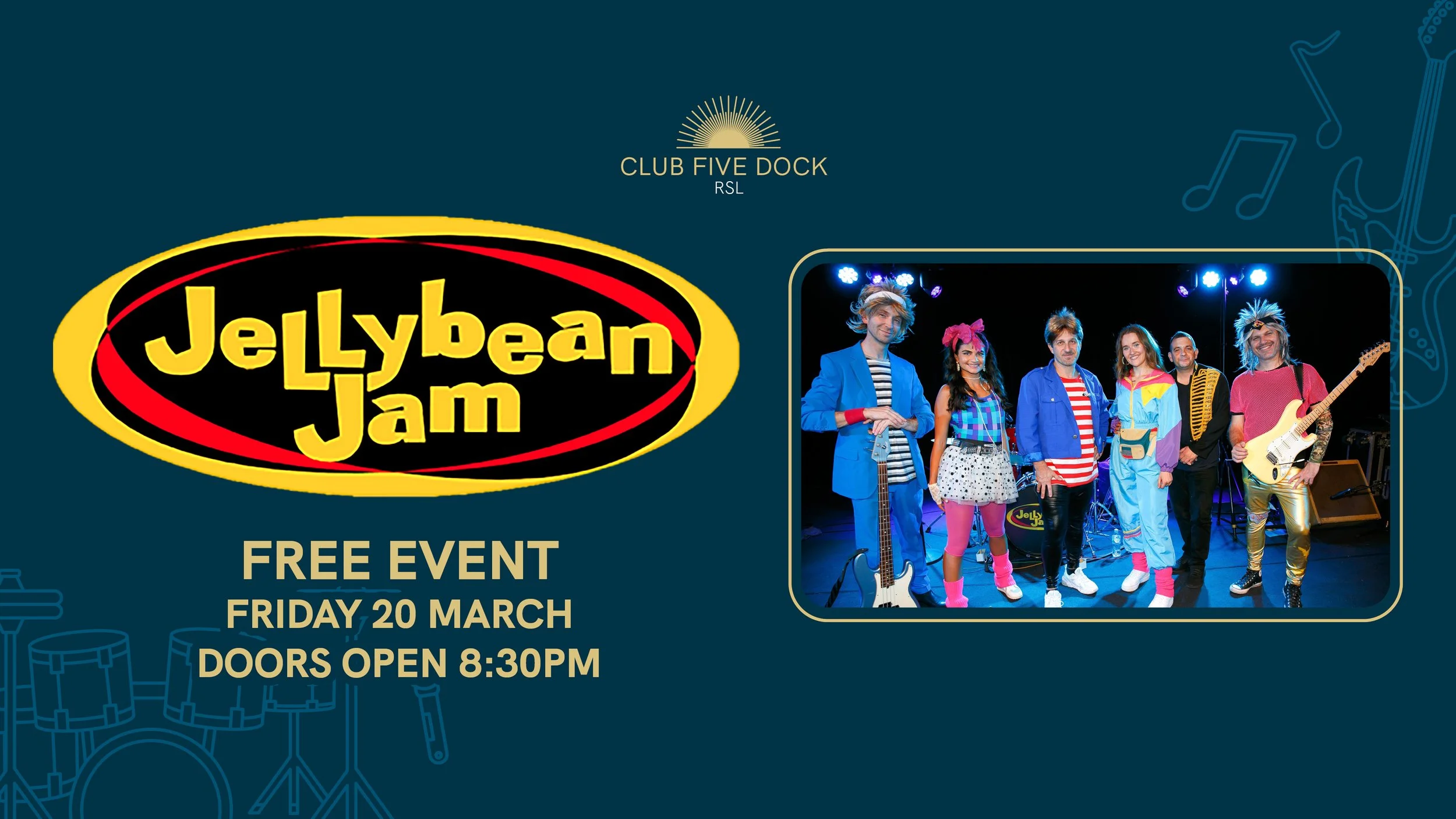 Jellybean Jam RETRO NIGHT